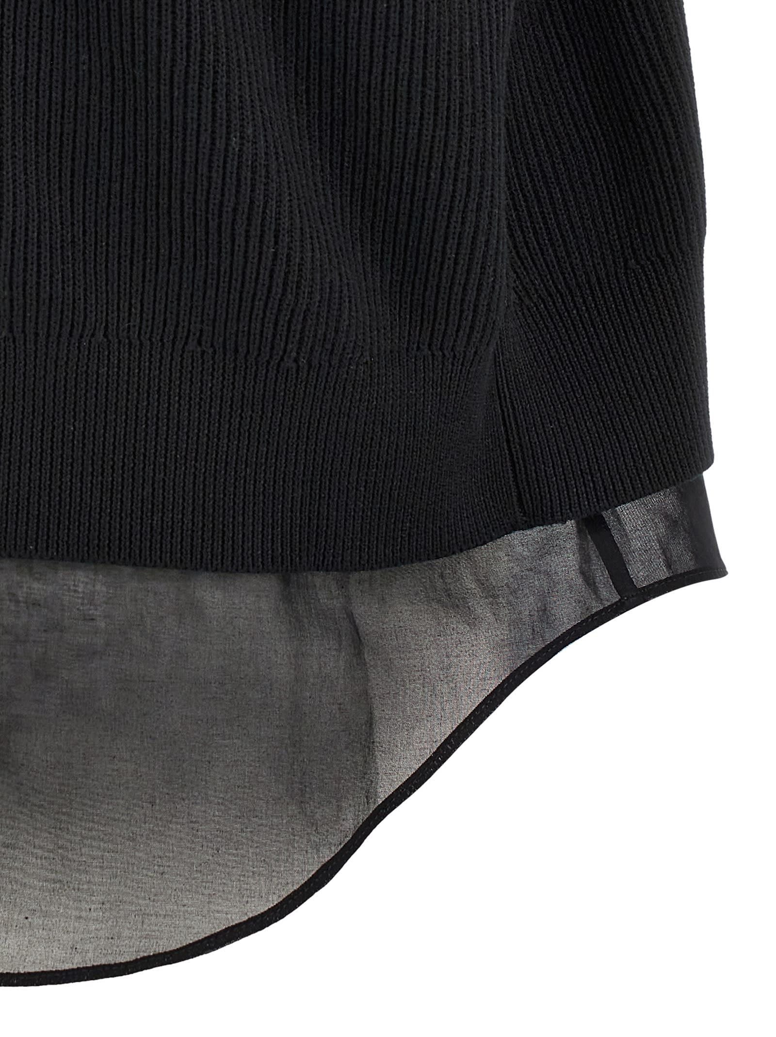 BRUNELLO CUCINELLI LAYERED CARDIGAN