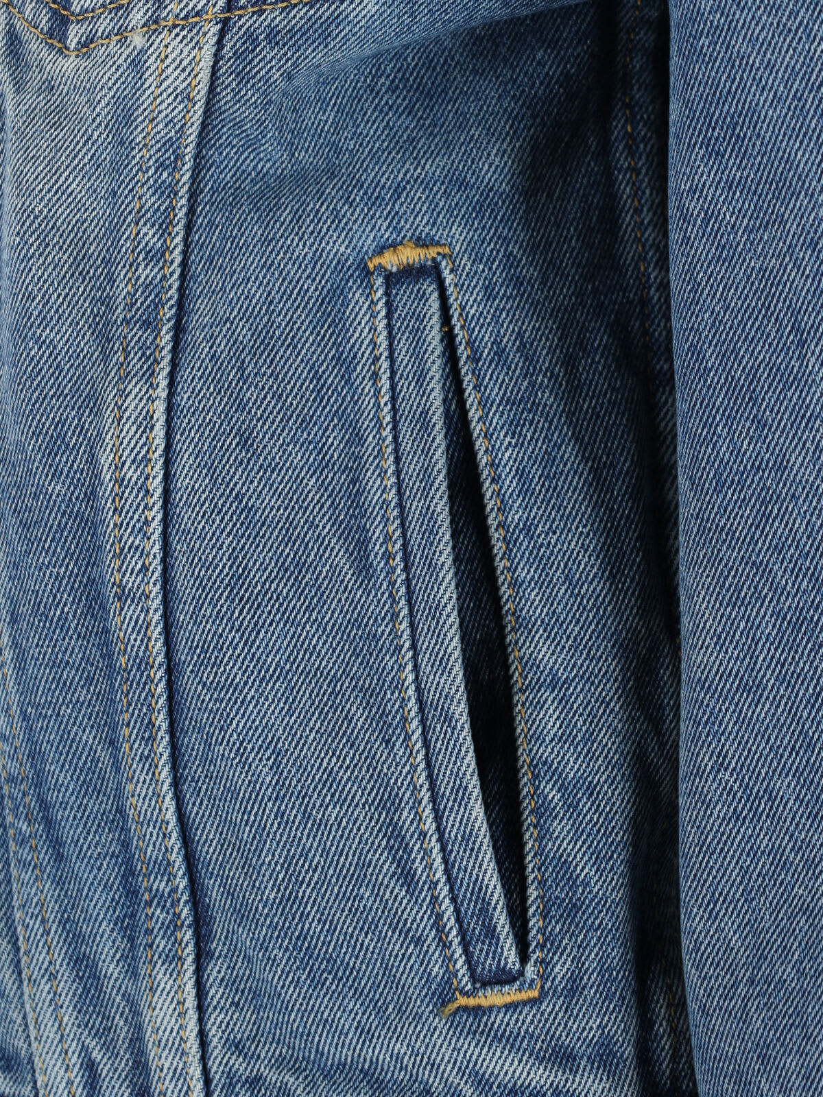 Golden Goose Denim Jacket In Blue