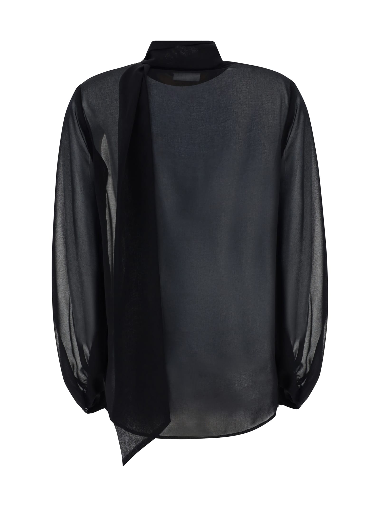 Shop P.a.r.o.s.h Polidori Top In Nero