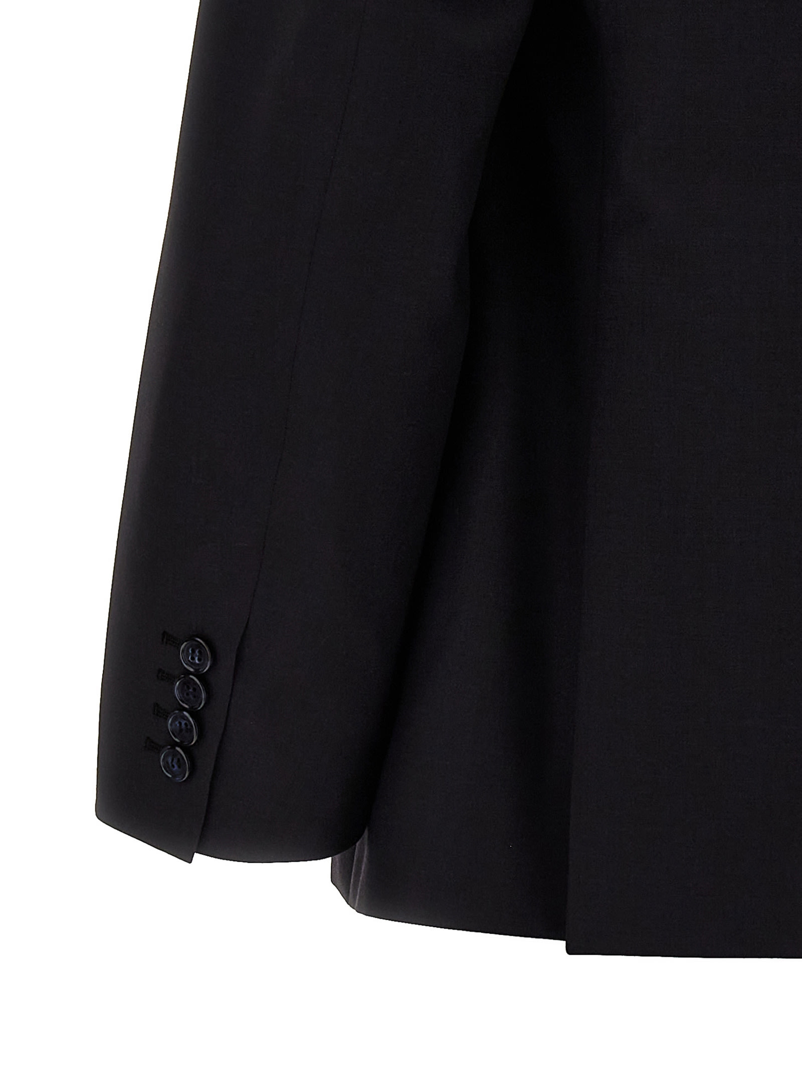 Brioni 'trevi' Suit Featuring Back Pockets In Blue