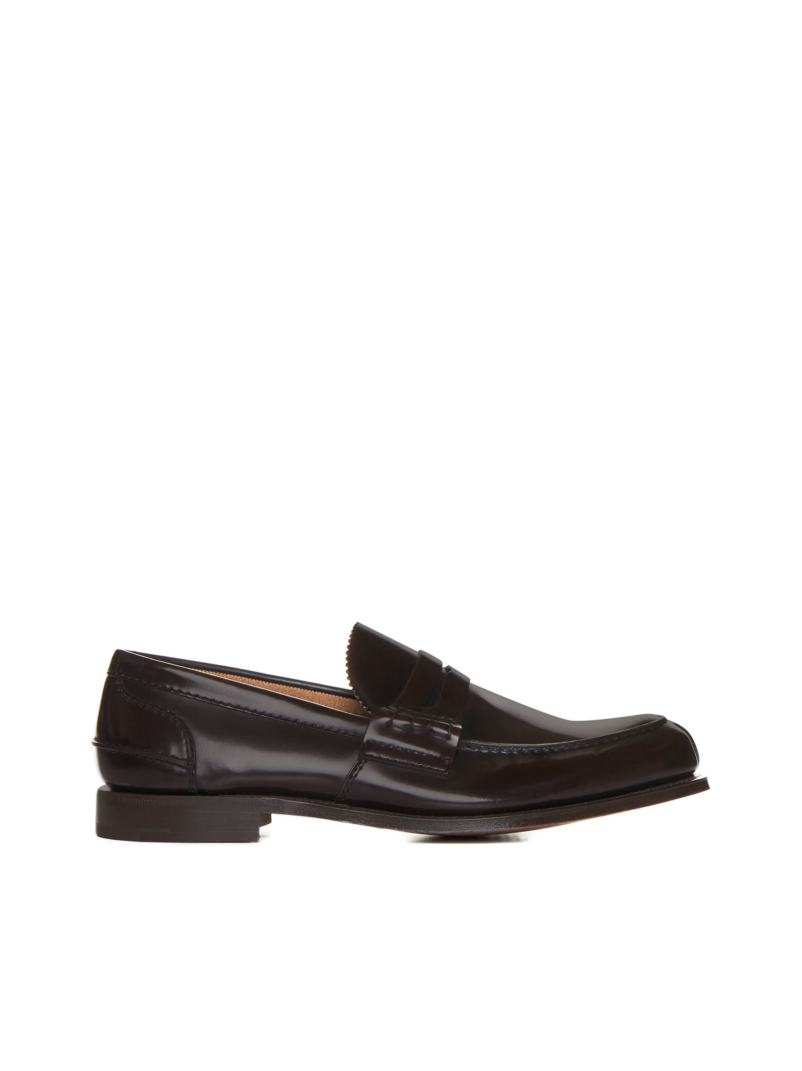 Shop Church's Loafers In Light Ebony