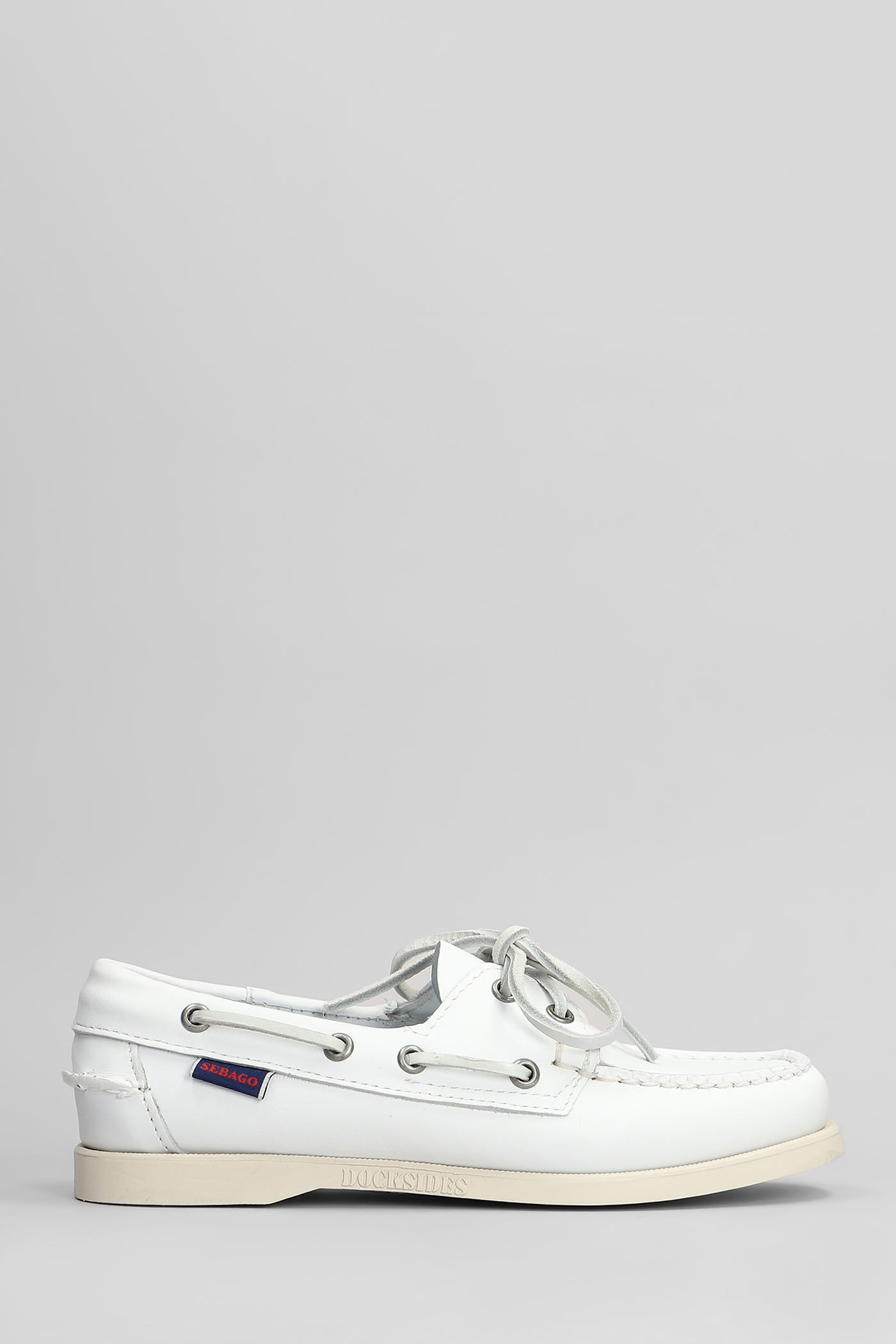 Portland Loafers In White Leather