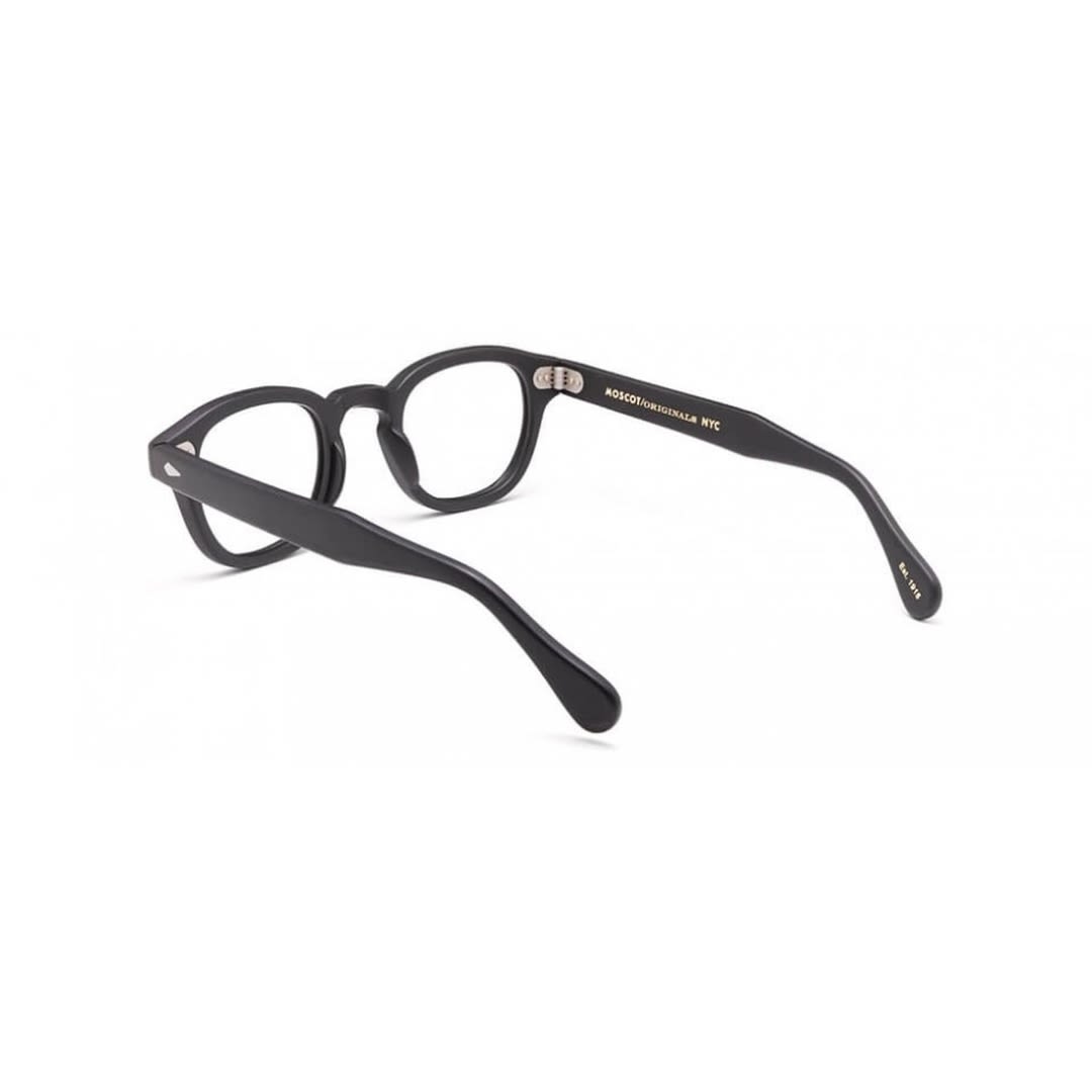 Shop Moscot Lemtoshmatte Black Demo In Matte Black Demo