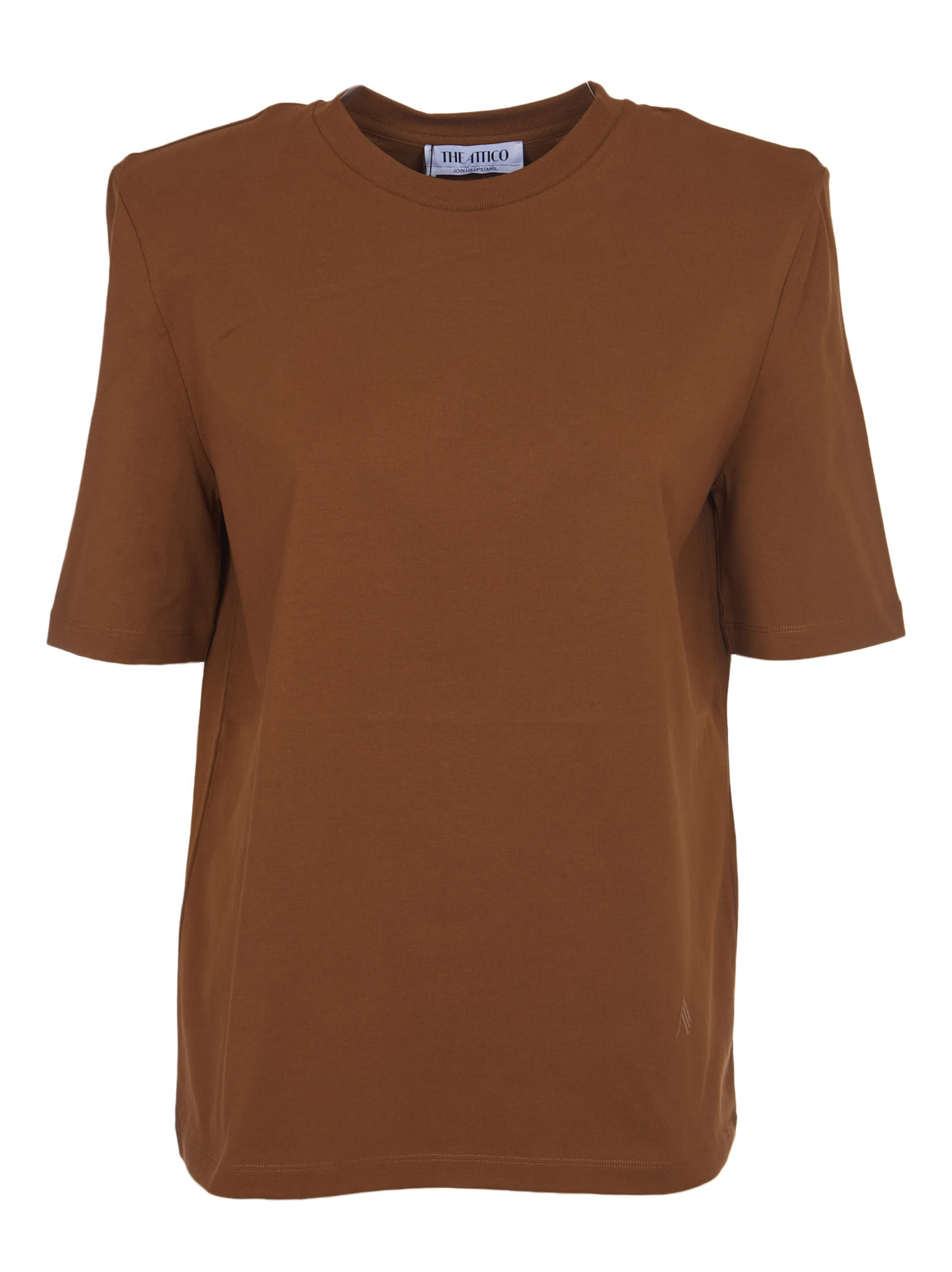 The Attico Brown bella T-shirt