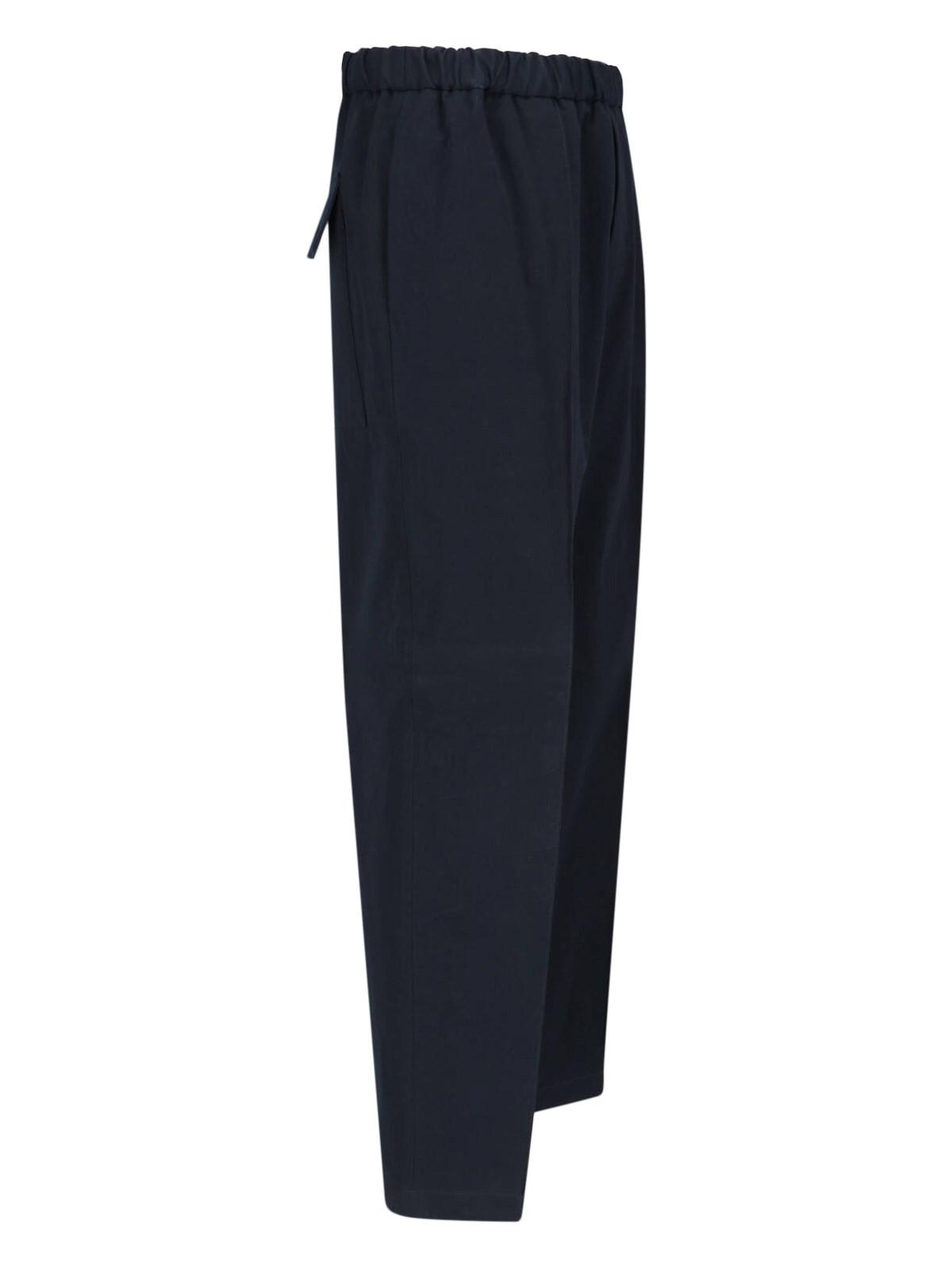 Jil Sander Tapered Pants In Blue