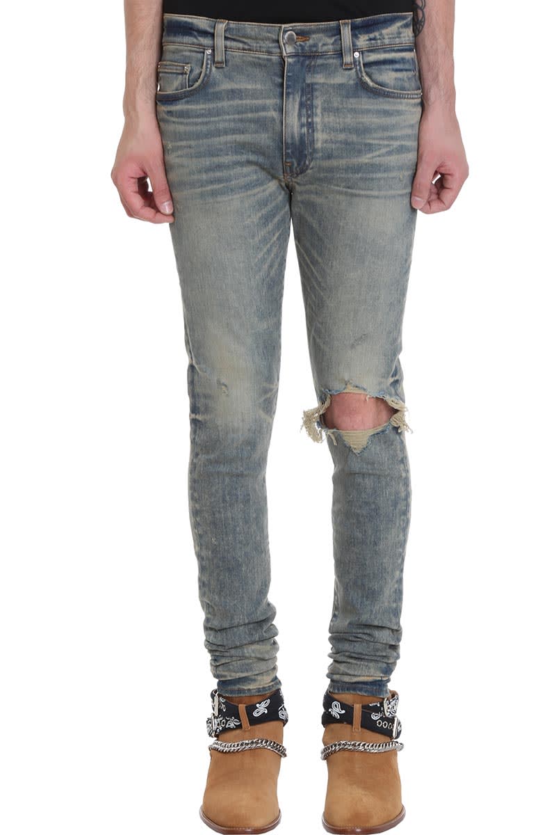 AMIRI AMIRI Jeans In Blue Denim - blue - 11013911 | italist