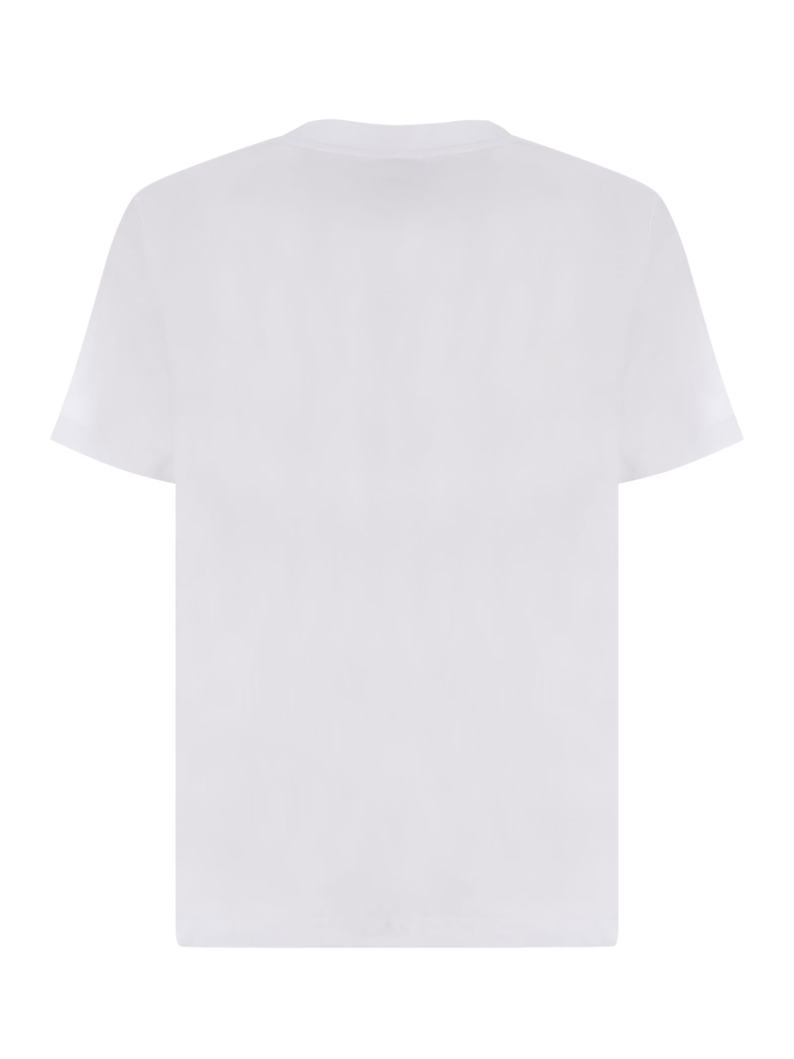 Shop Marcelo Burlon County Of Milan T-shirt Marcelo Burlon Cross In Cotton In Bianco