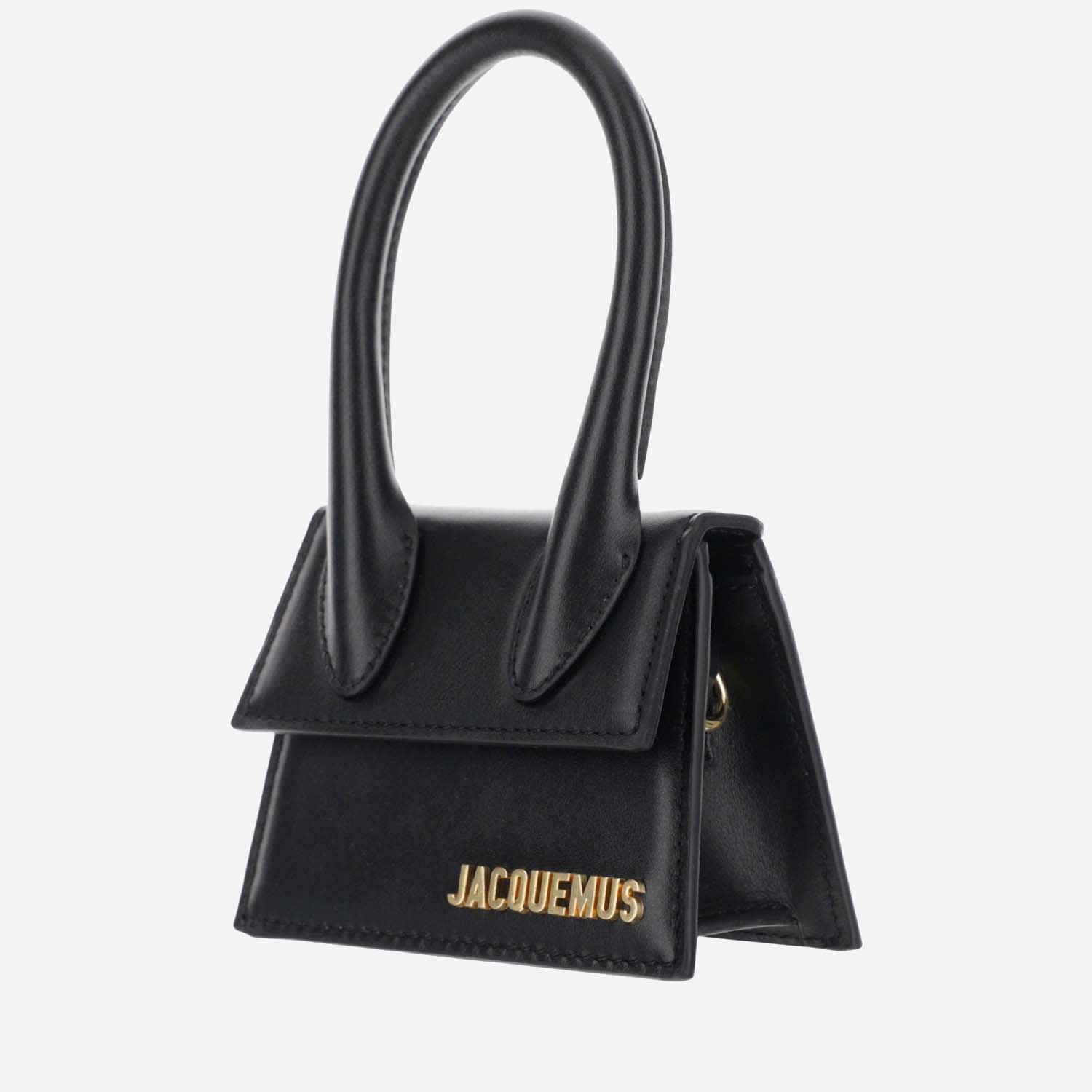 Shop Jacquemus Le Chiquito Bag In Black