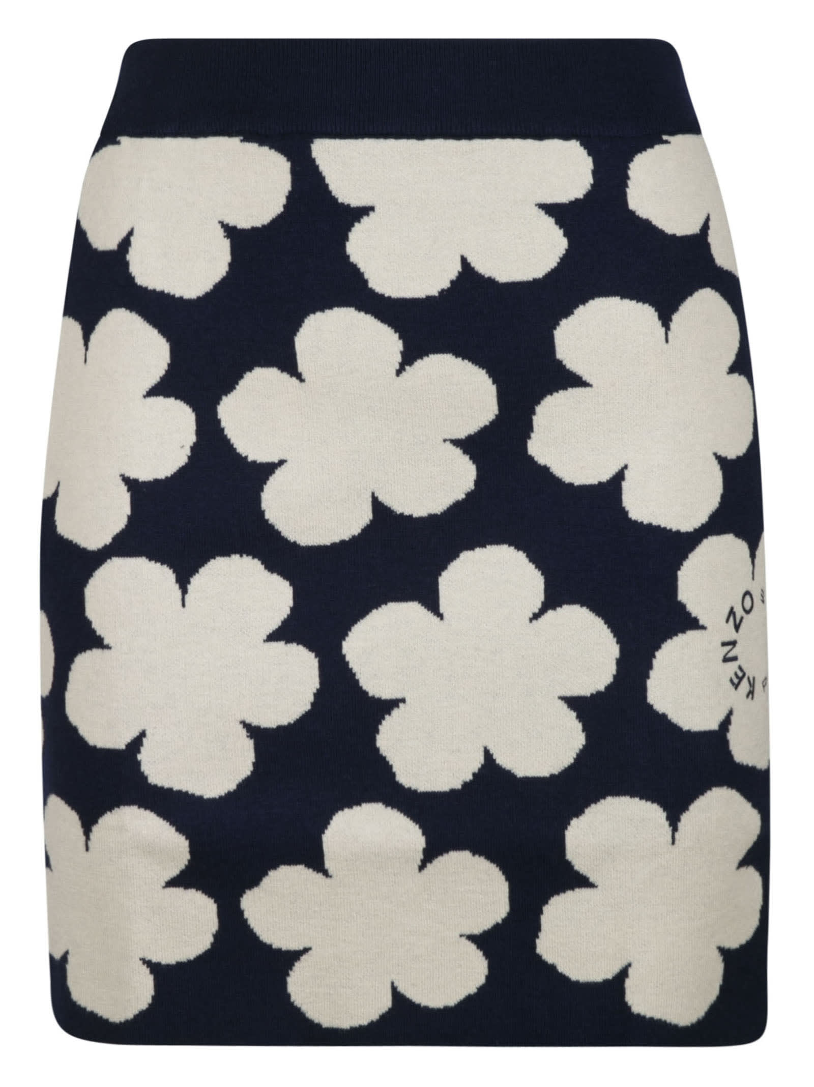 Kenzo All-over Jacquard Mini Skirt