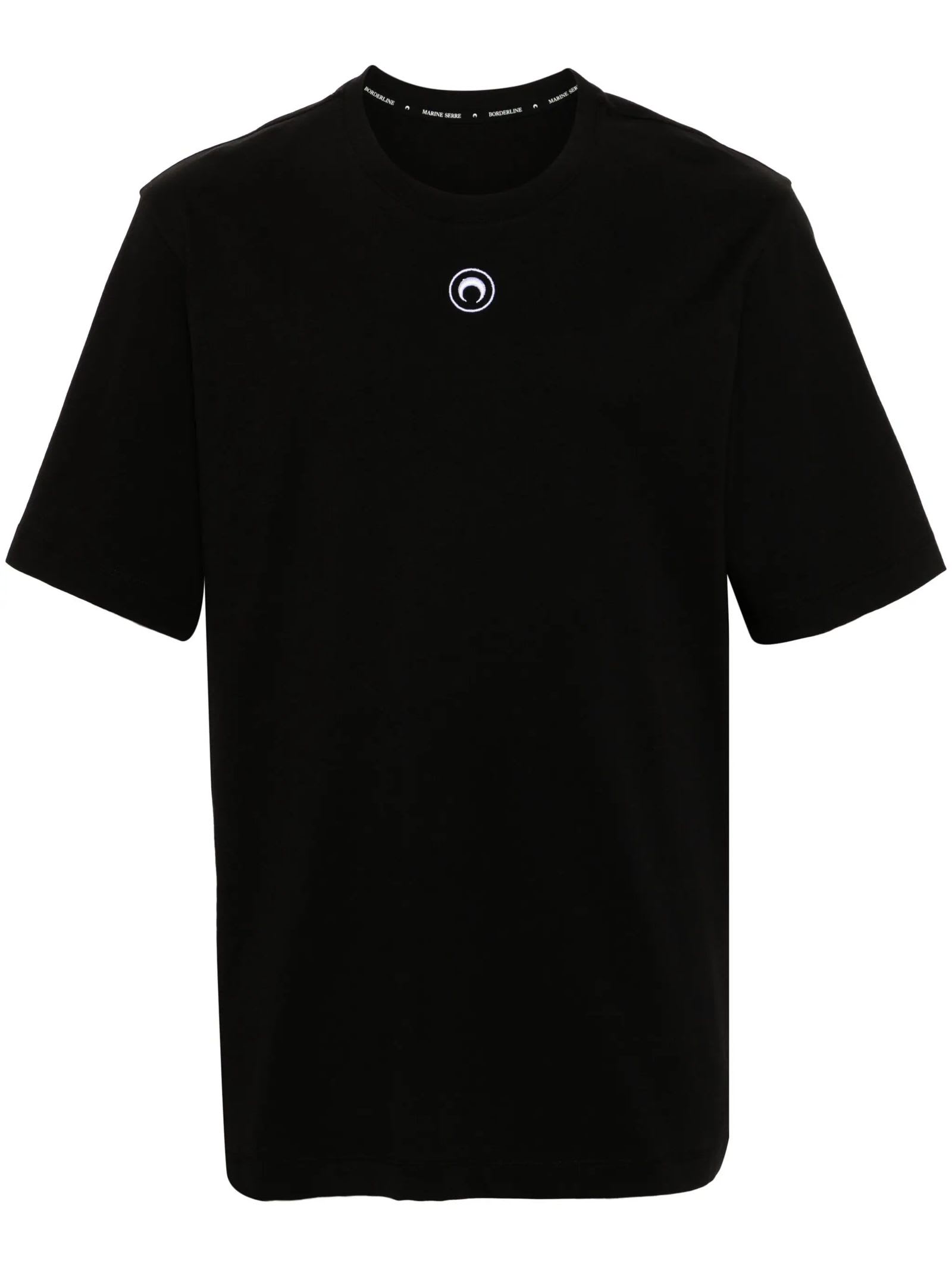 Shop Marine Serre T-shirts And Polos Black