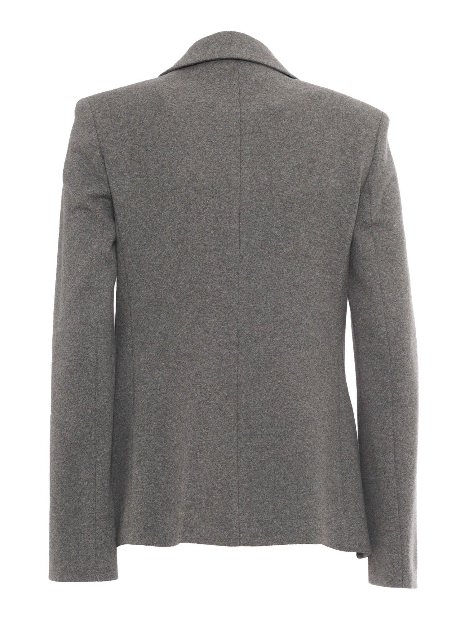 Shop Weekend Max Mara Funghi Dark Grey Jersey Jacket