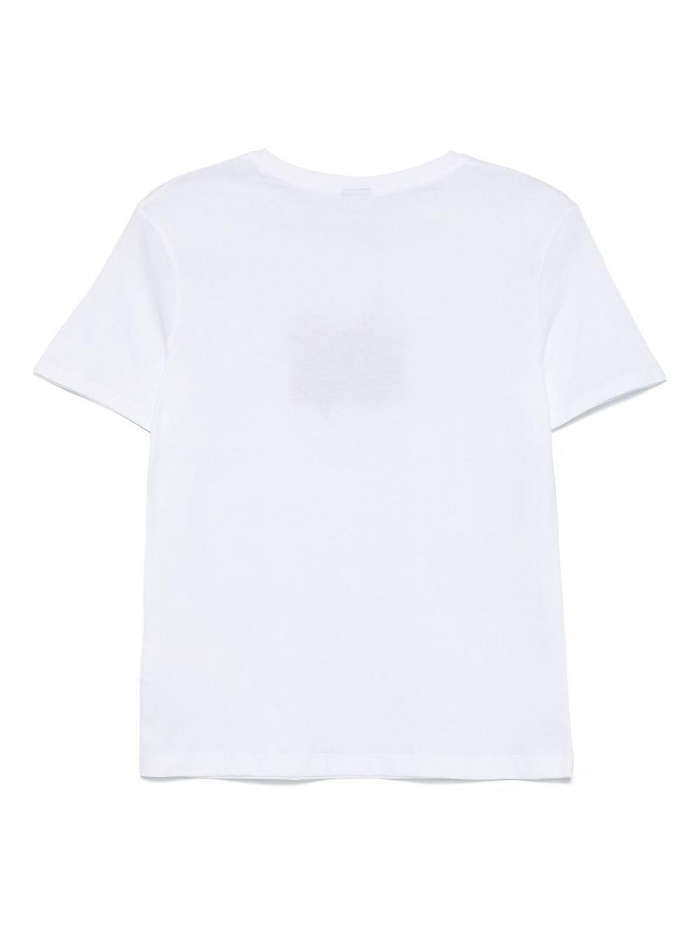 Ps By Paul Smith Dog Hug Cotton T-shirt