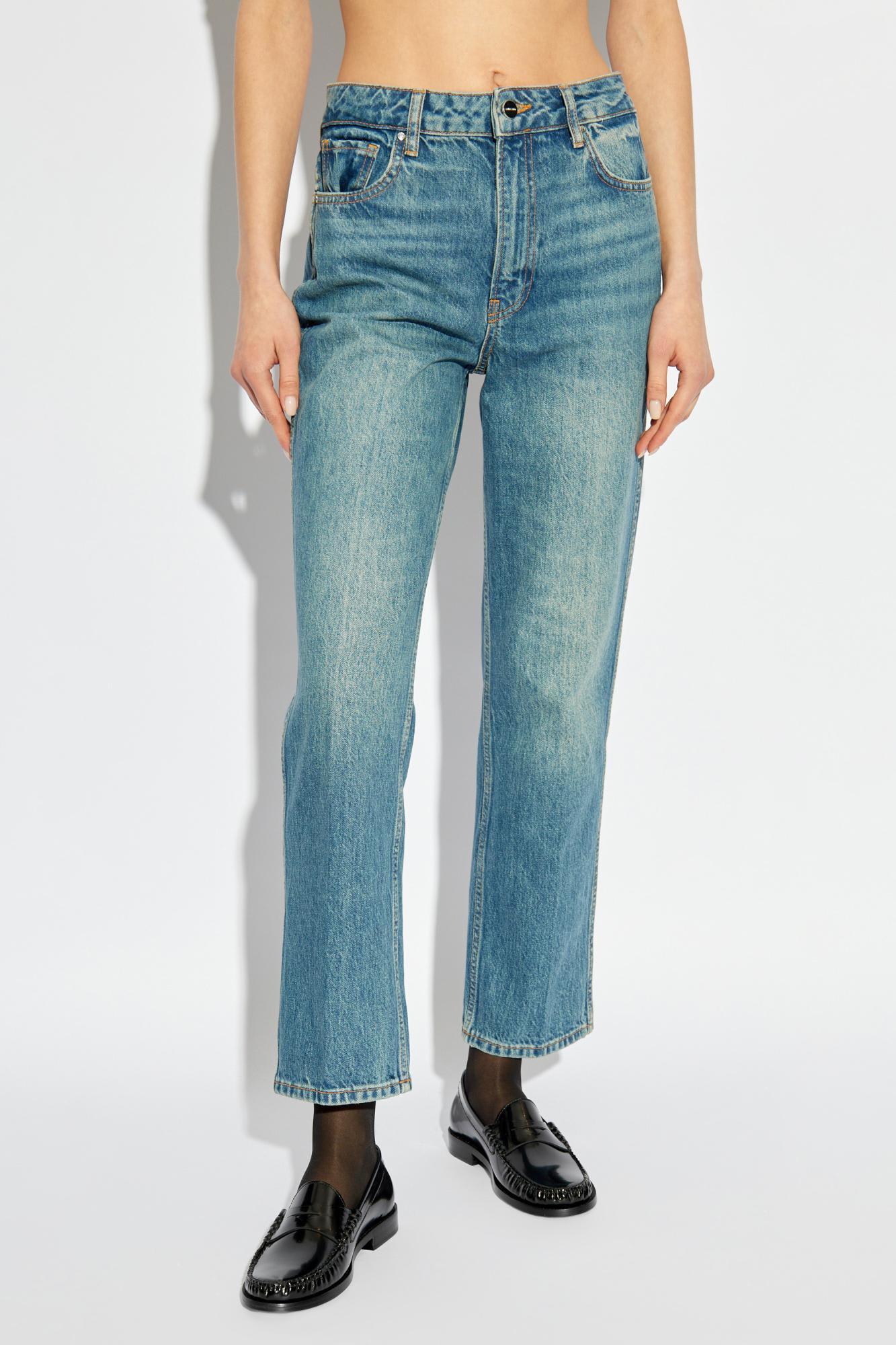 ANINE BING ANINE BING JEANS WITH LOGO