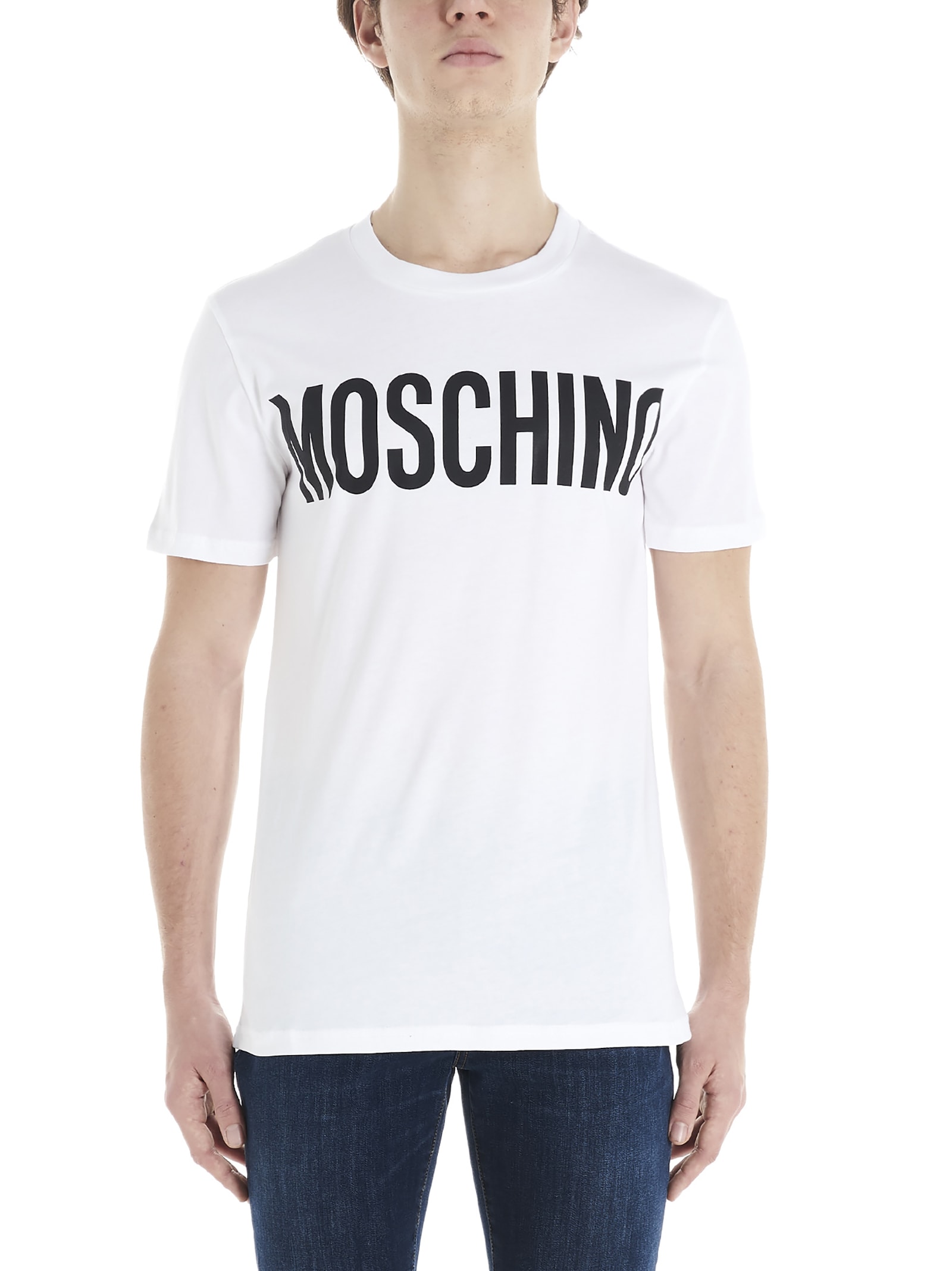Moschino Lettering Logo Print T-shirt