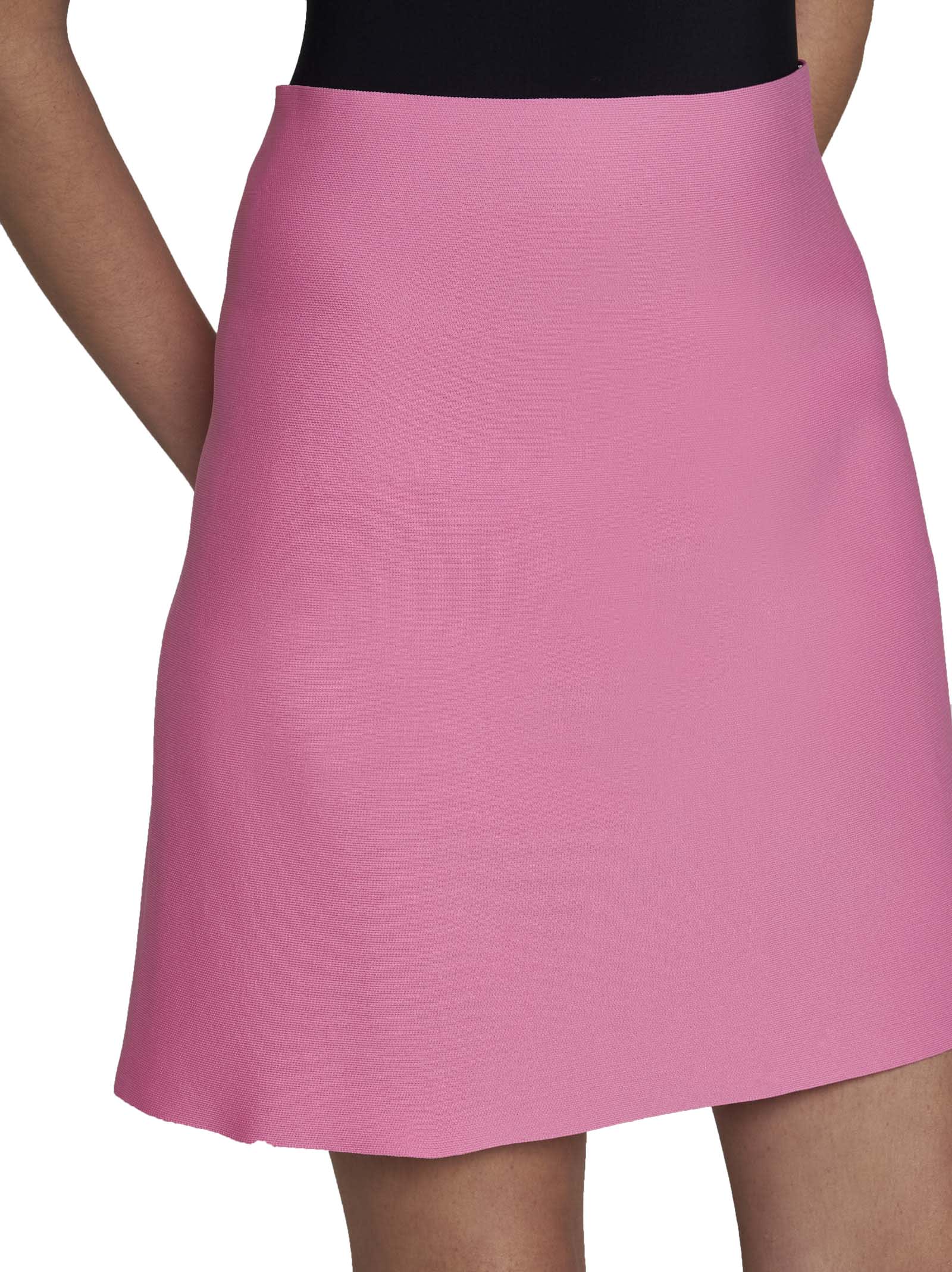 Shop Jil Sander Skirt In Pink