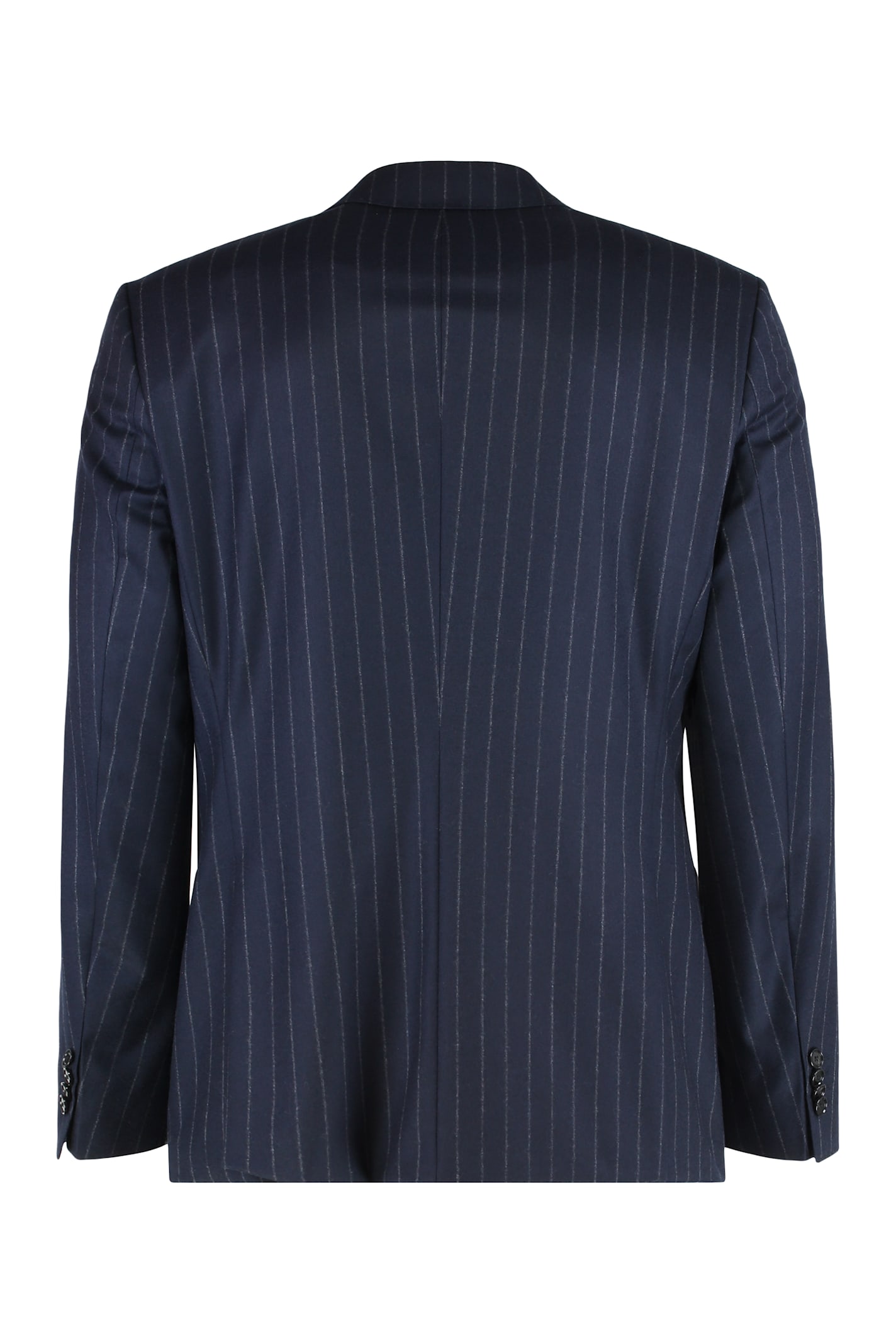 Hugo Boss Boss I Wear A Slim Fit Two-piece Suit Made Of Virgin Wool. In Blue