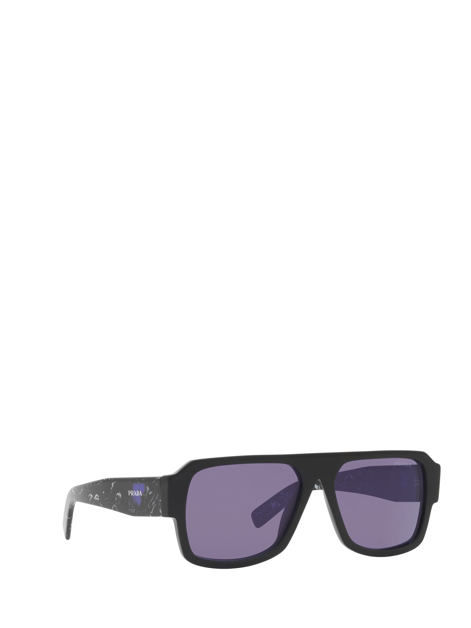 Shop Prada Pr 22ys Black Sunglasses