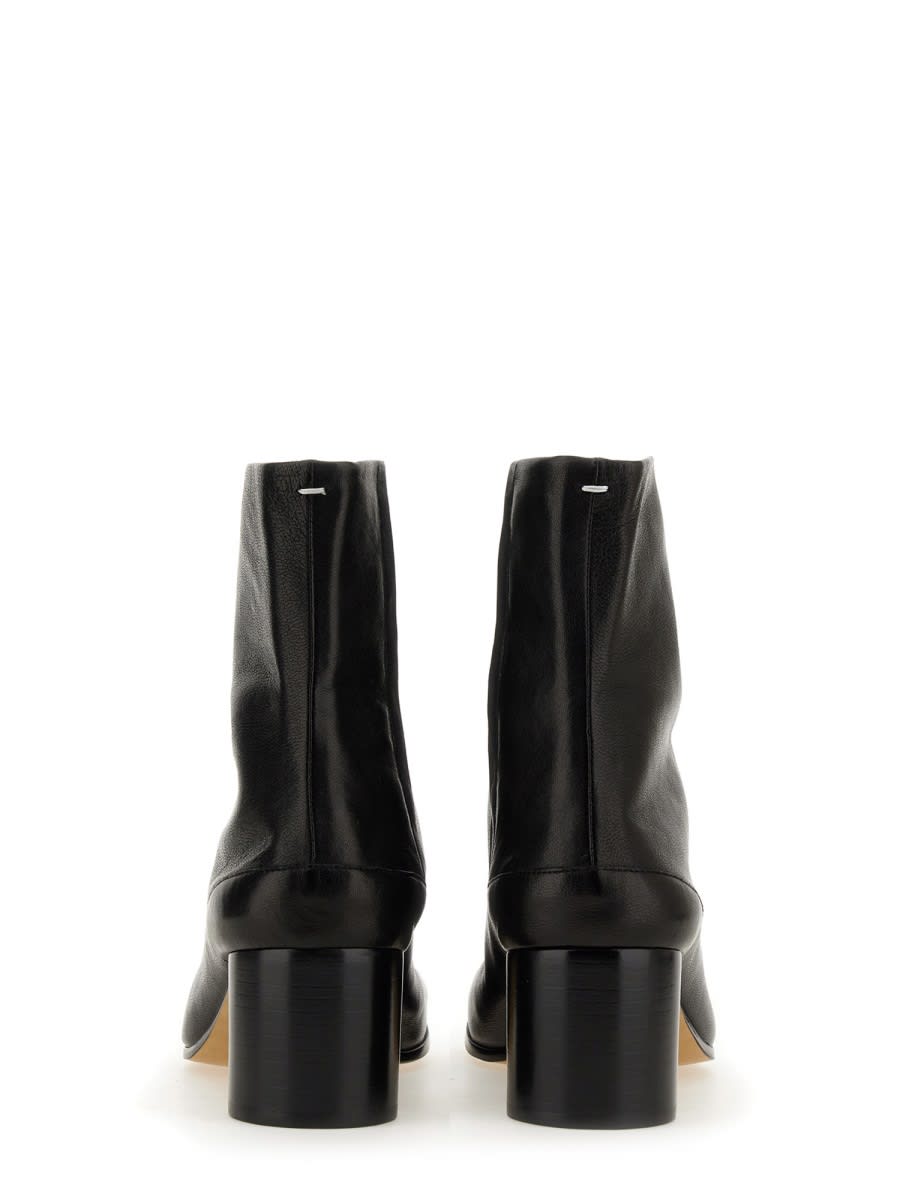 Shop Maison Margiela Tabi Boot In Black