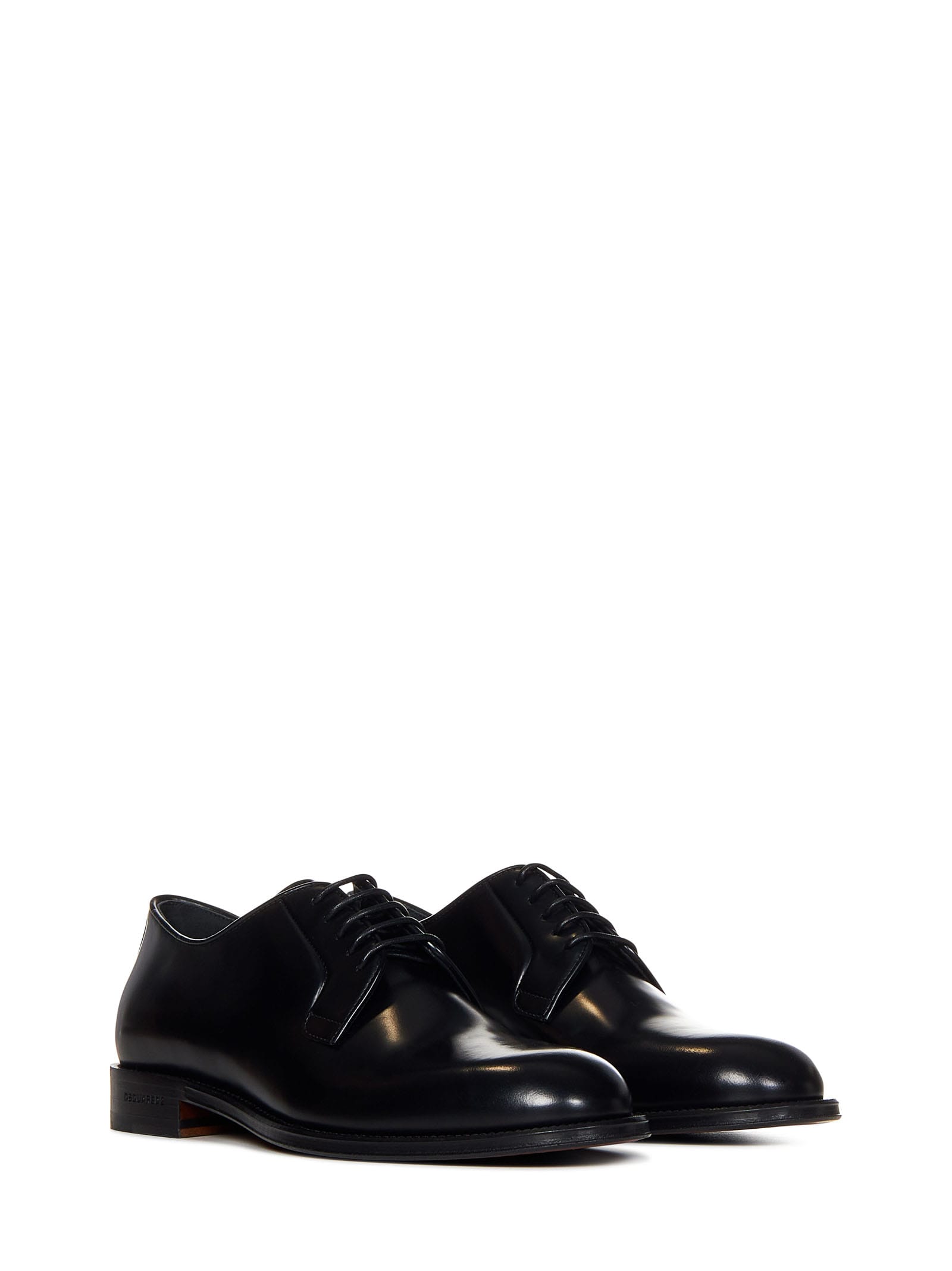 Shop Dsquared2 D2 Classic Laced Up In Black