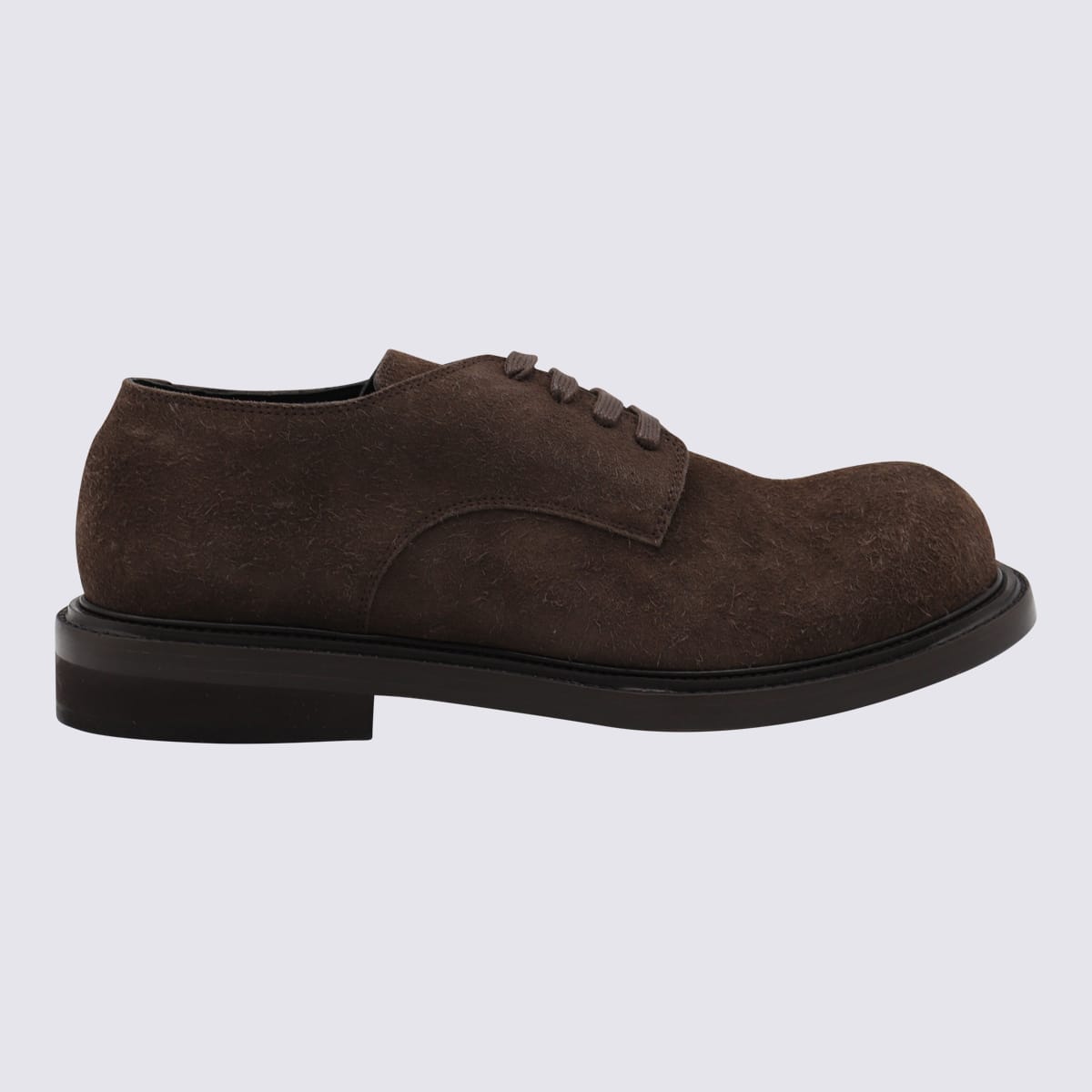 Brown Leather Lace Up Shoes