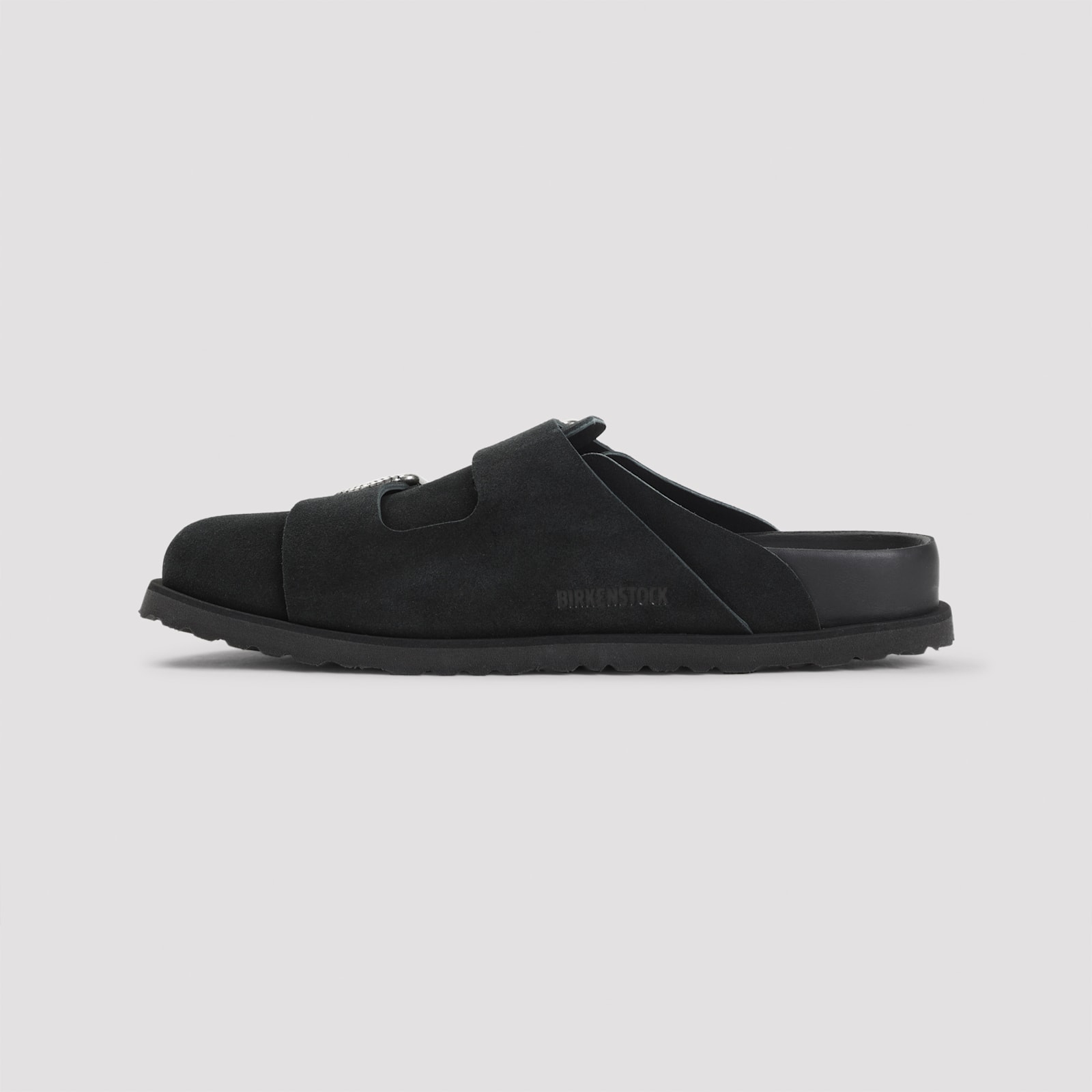 Birkenstock Round-toe Mules In Black
