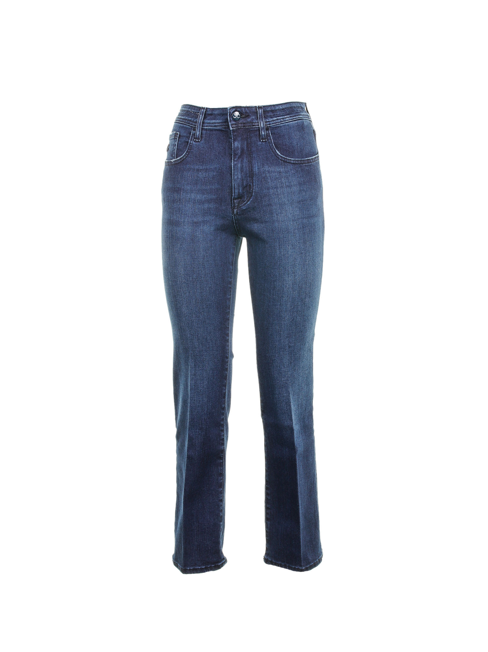 Jacob Cohen High-waisted Jeans In Dark Denim