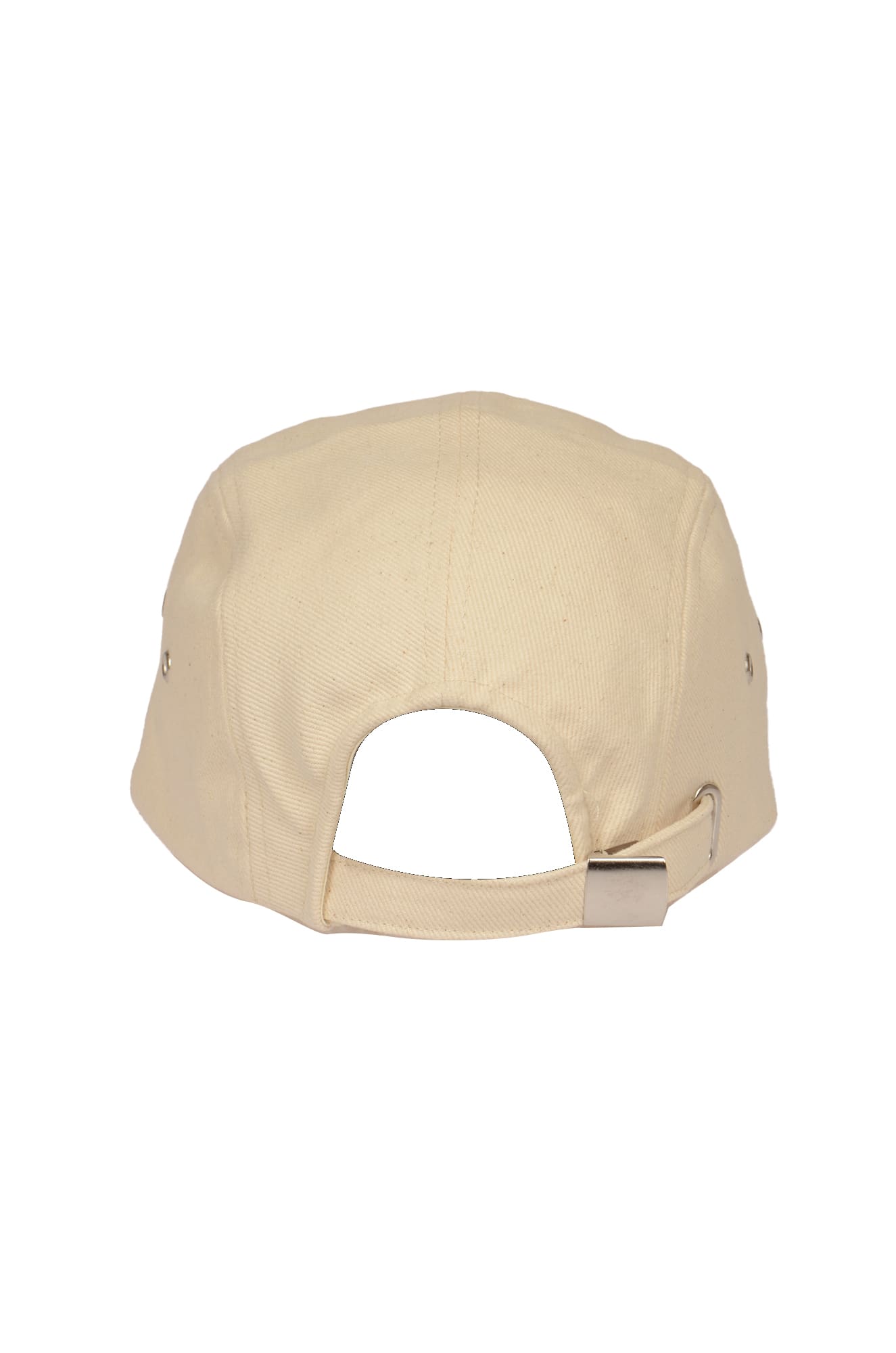 Isabel Marant Ivory Cotton Baseball Cap In Ecru/black