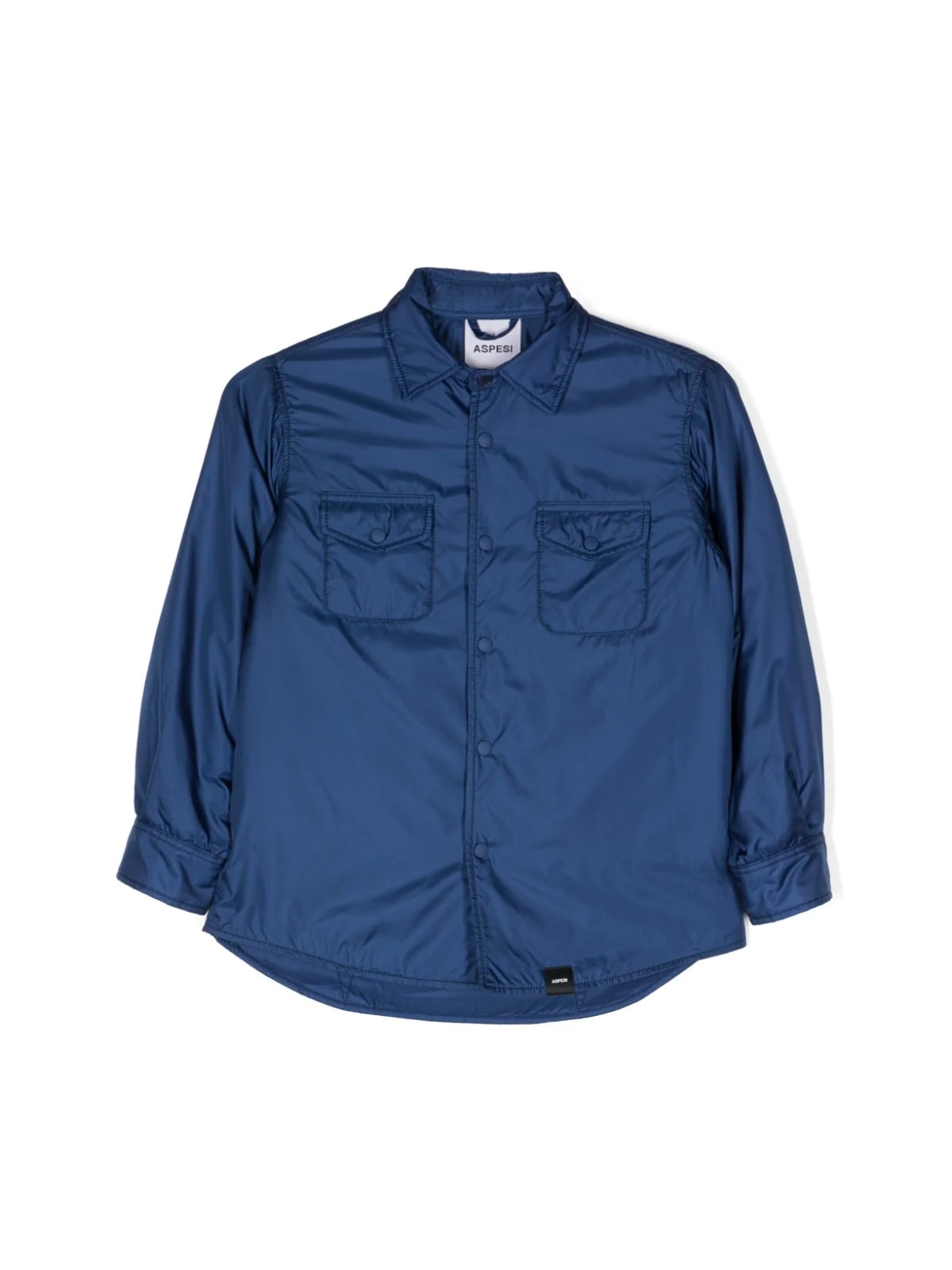 Shop Aspesi Bomber Jacket In Royal Blue
