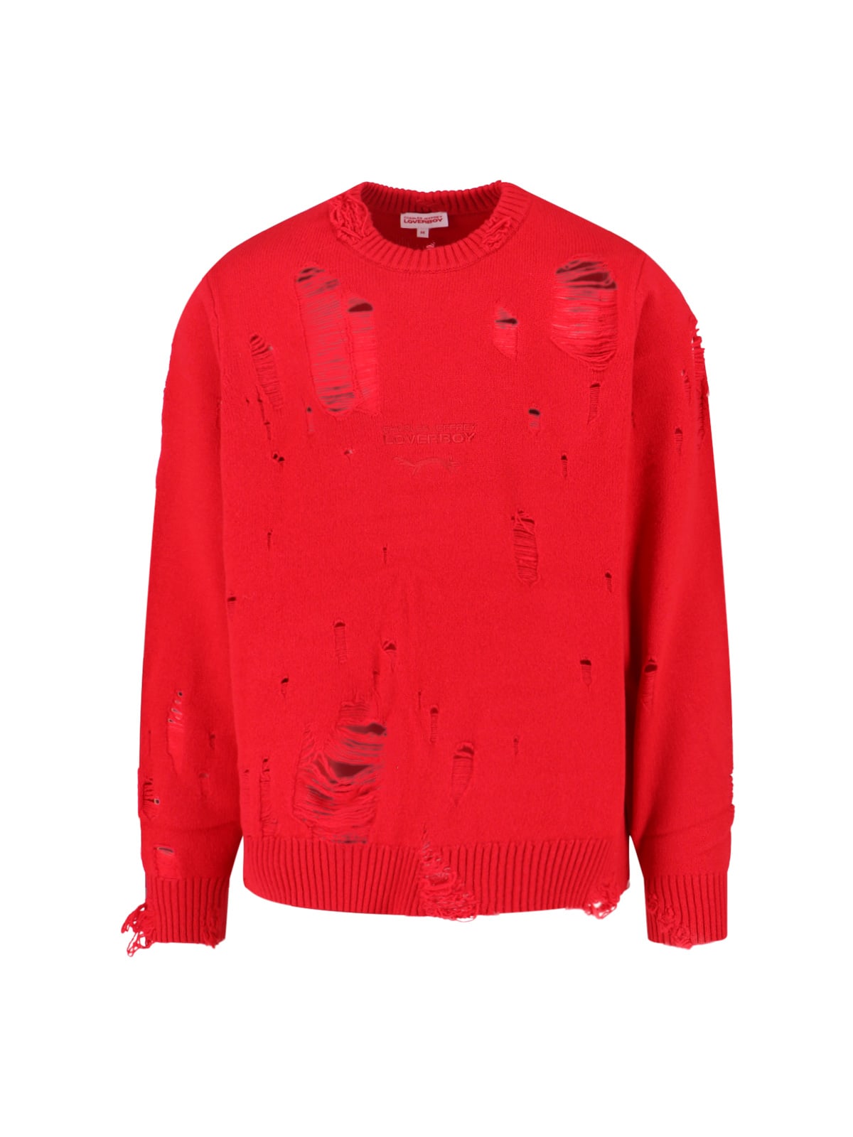 Charles Jeffrey Loverboy Wool Blend Sweater In Red