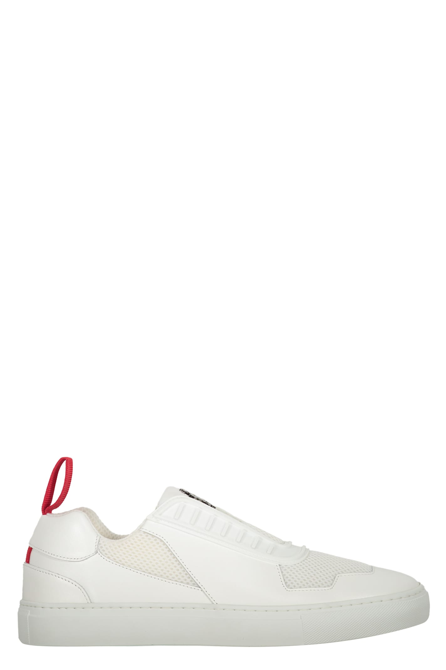 Shop Ferrari Slip-on Sneakers In White