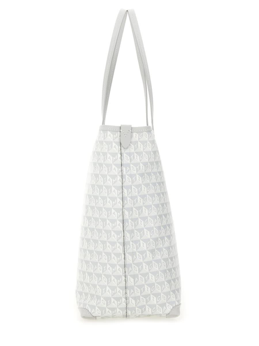 Anya Hindmarch Small I Am A Plastic Bag Wink Tote Bag
