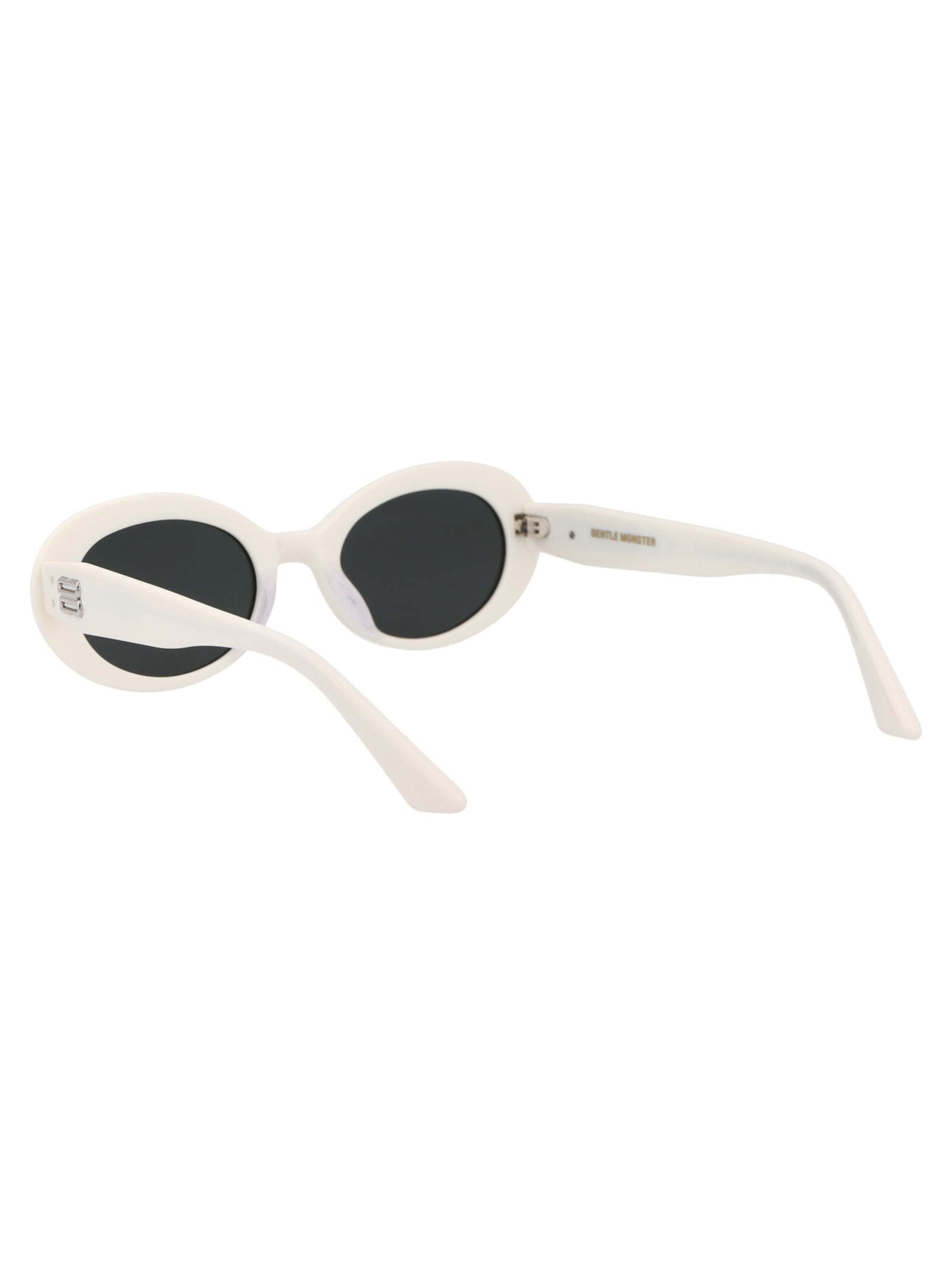 Gentle Monster La Mode Tinted Sunglasses In White | ModeSens