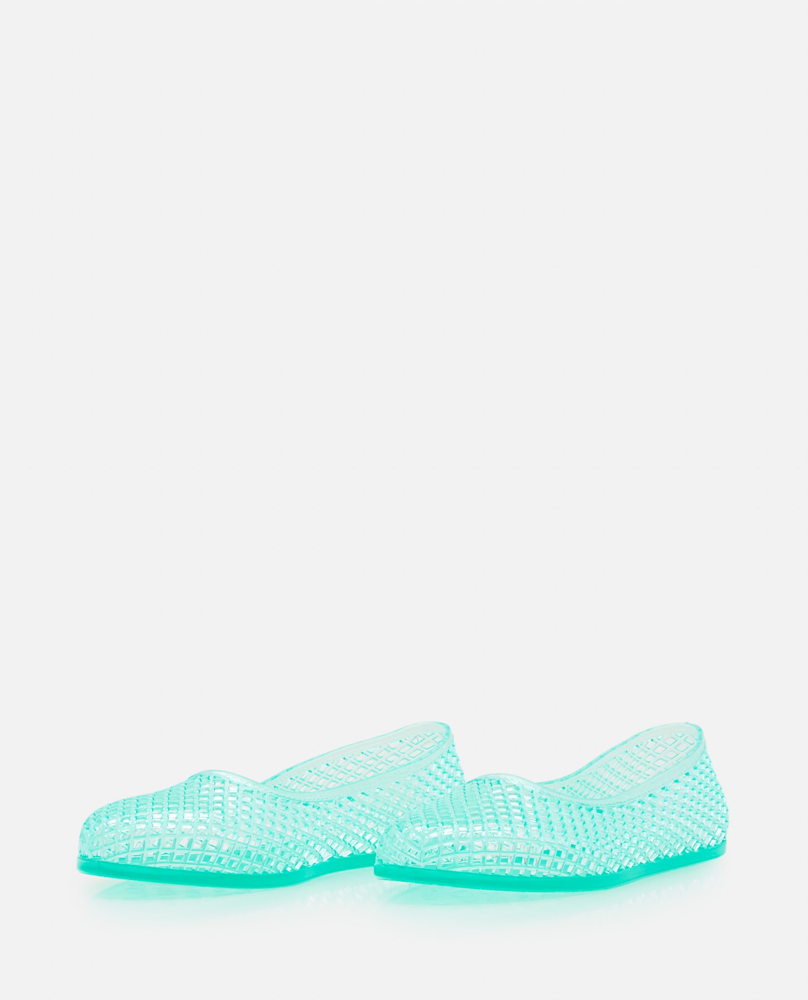 Ancient Greek Sandals Iro Jelly Ballerinas In Clear Blue