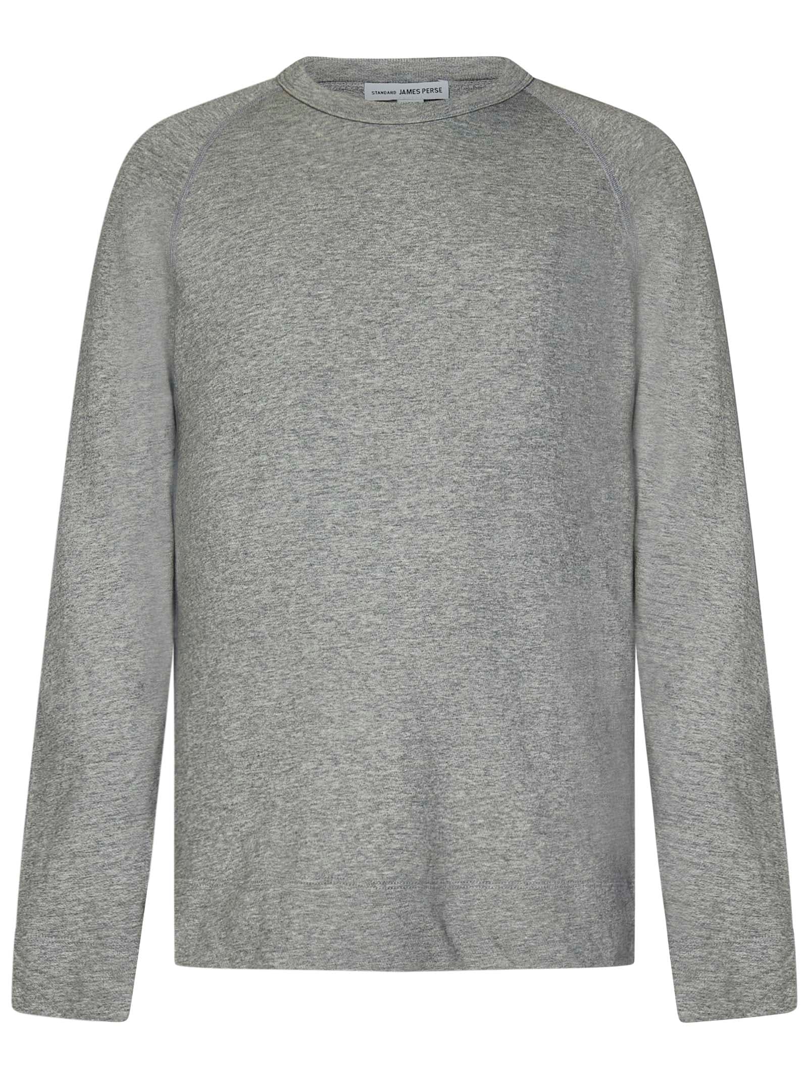 Shop James Perse Sweatshirt In Grey