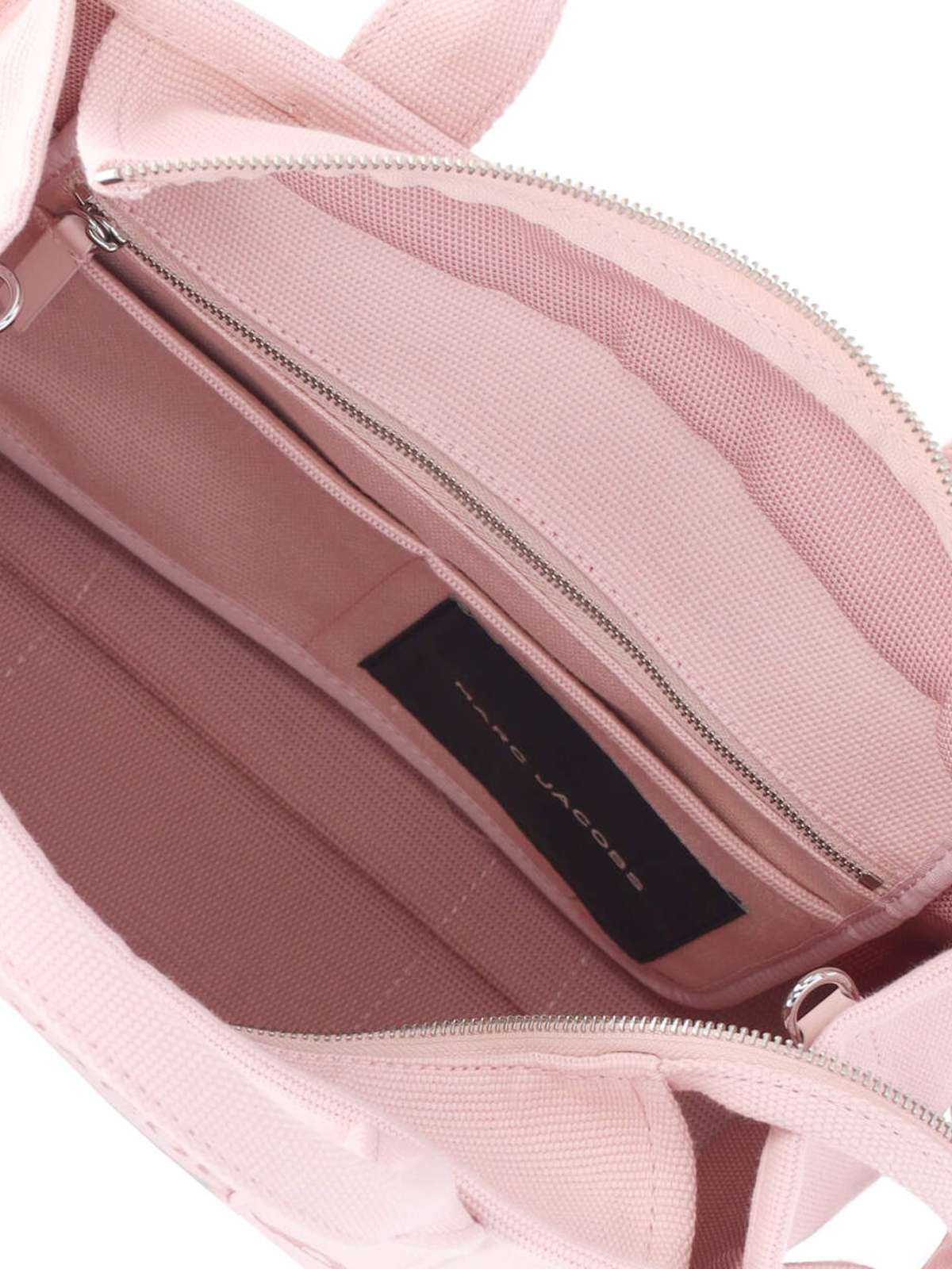 Marc Jacobs The Jacquard Medium Tote Rose Handbag In Pink