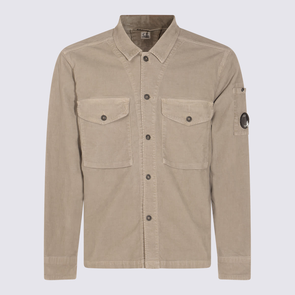 C. P. Company Beige Cotton Shirt