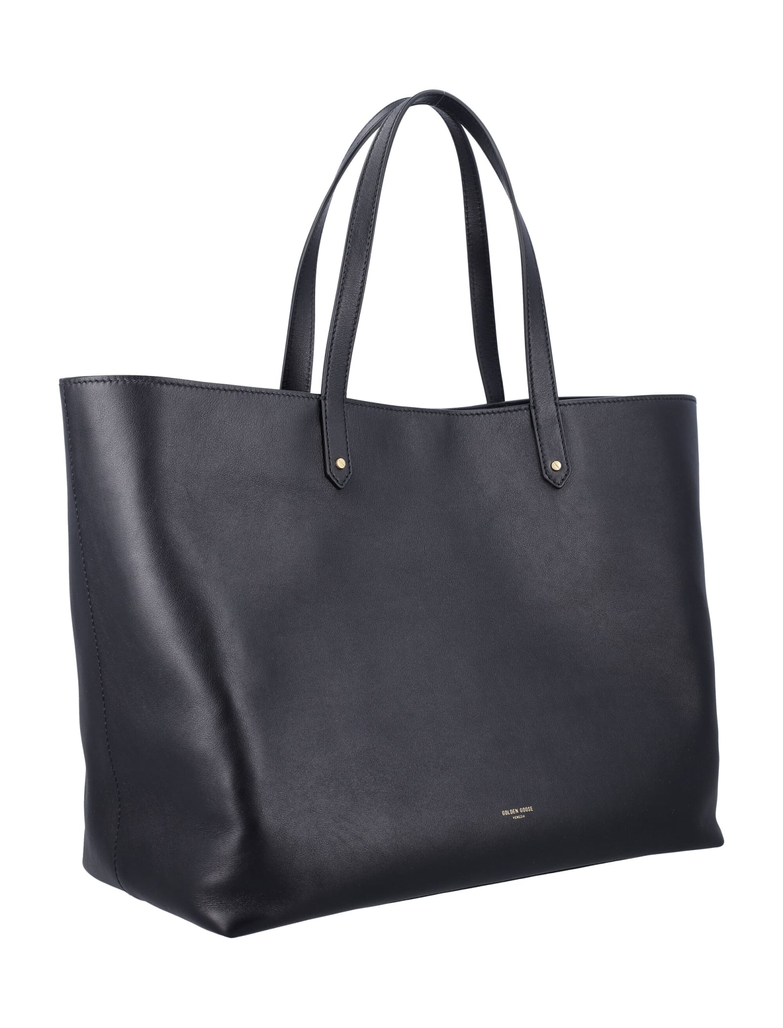 Shop Golden Goose Pasaneda Tote Bag In Black