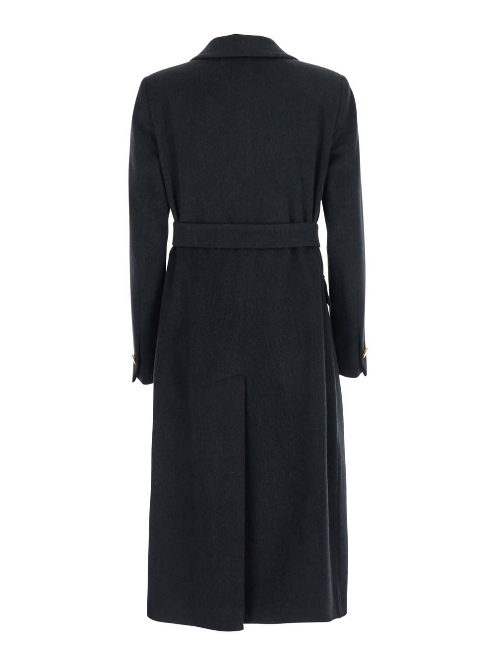 Tagliatore Double Breasted Coat In Red