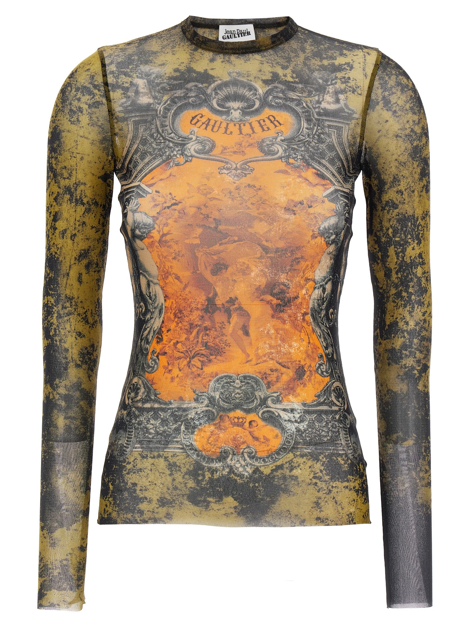 Jean Paul Gaultier 'médaillon' Top In Multi