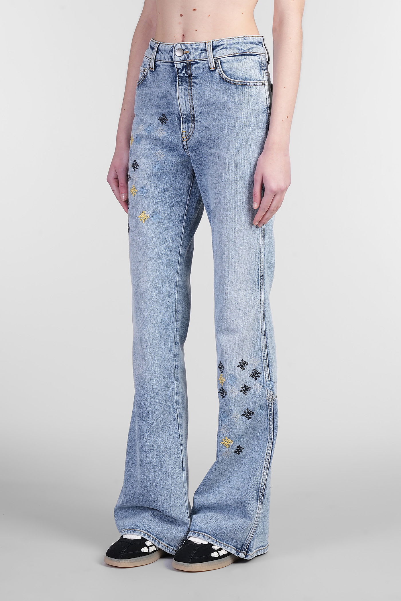 Amiri Ma Quad Embroidered Jeans