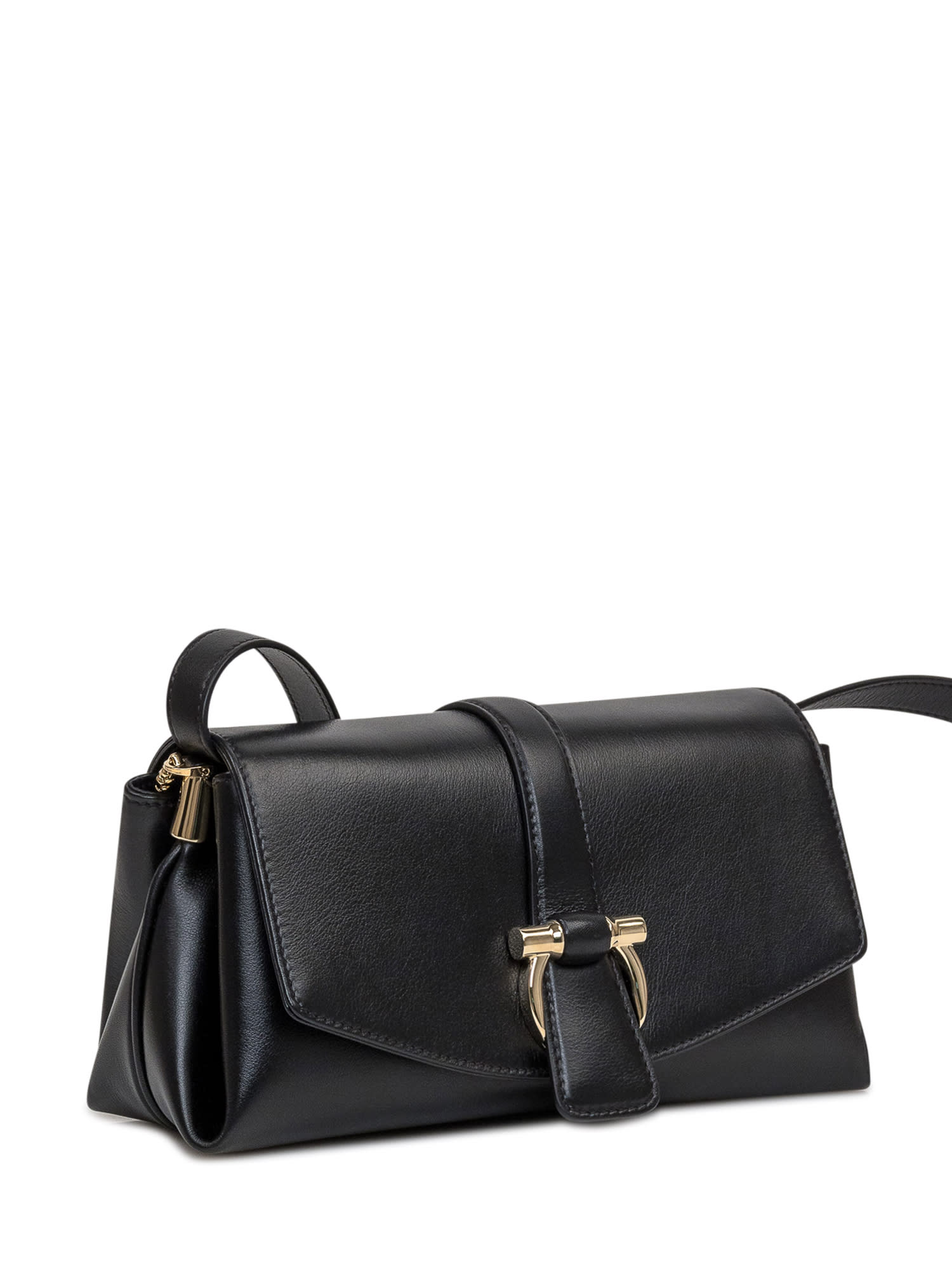 Shop Ferragamo Shoulder Bag In Nero