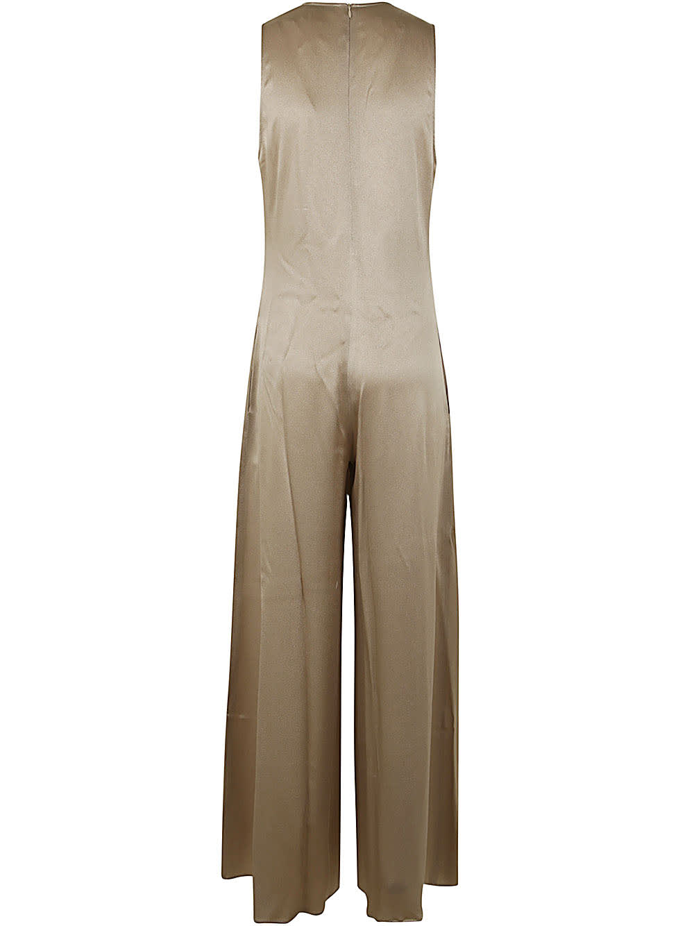 Shop Antonelli Mccurry Sleeveless Jumpsuit In Champagne