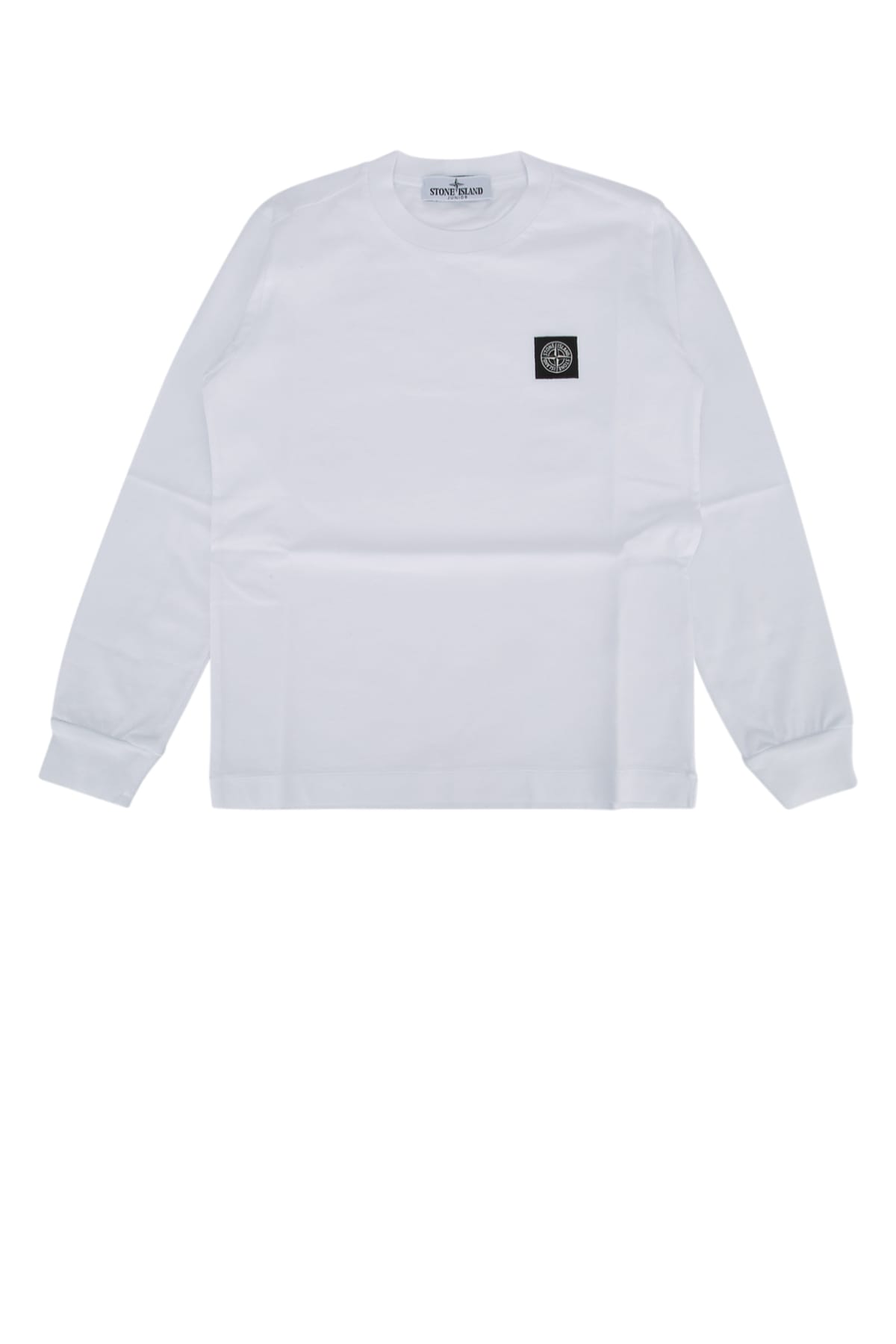 Stone Island Ls T-shirt In White