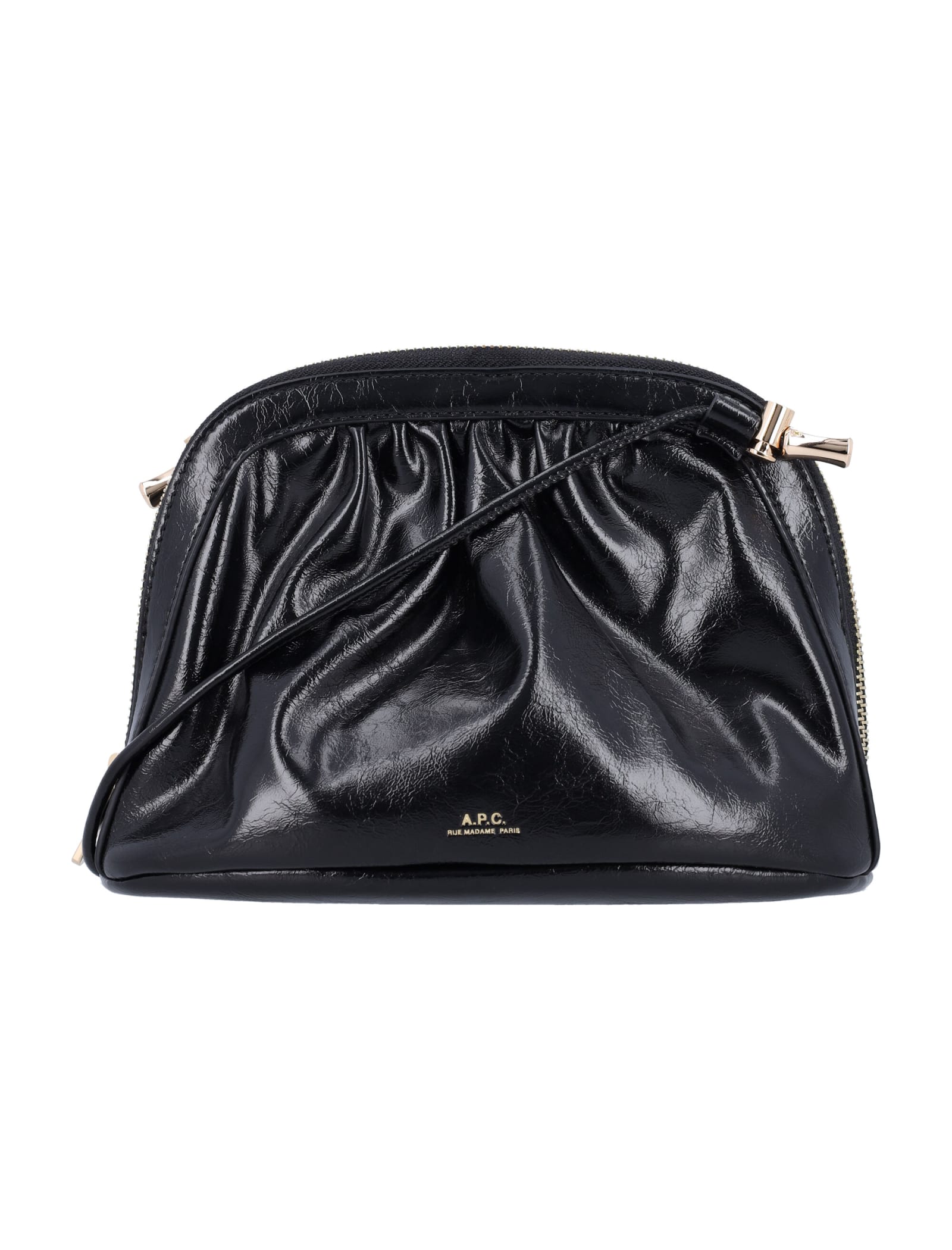 Shop Apc Ninon Bag In Black