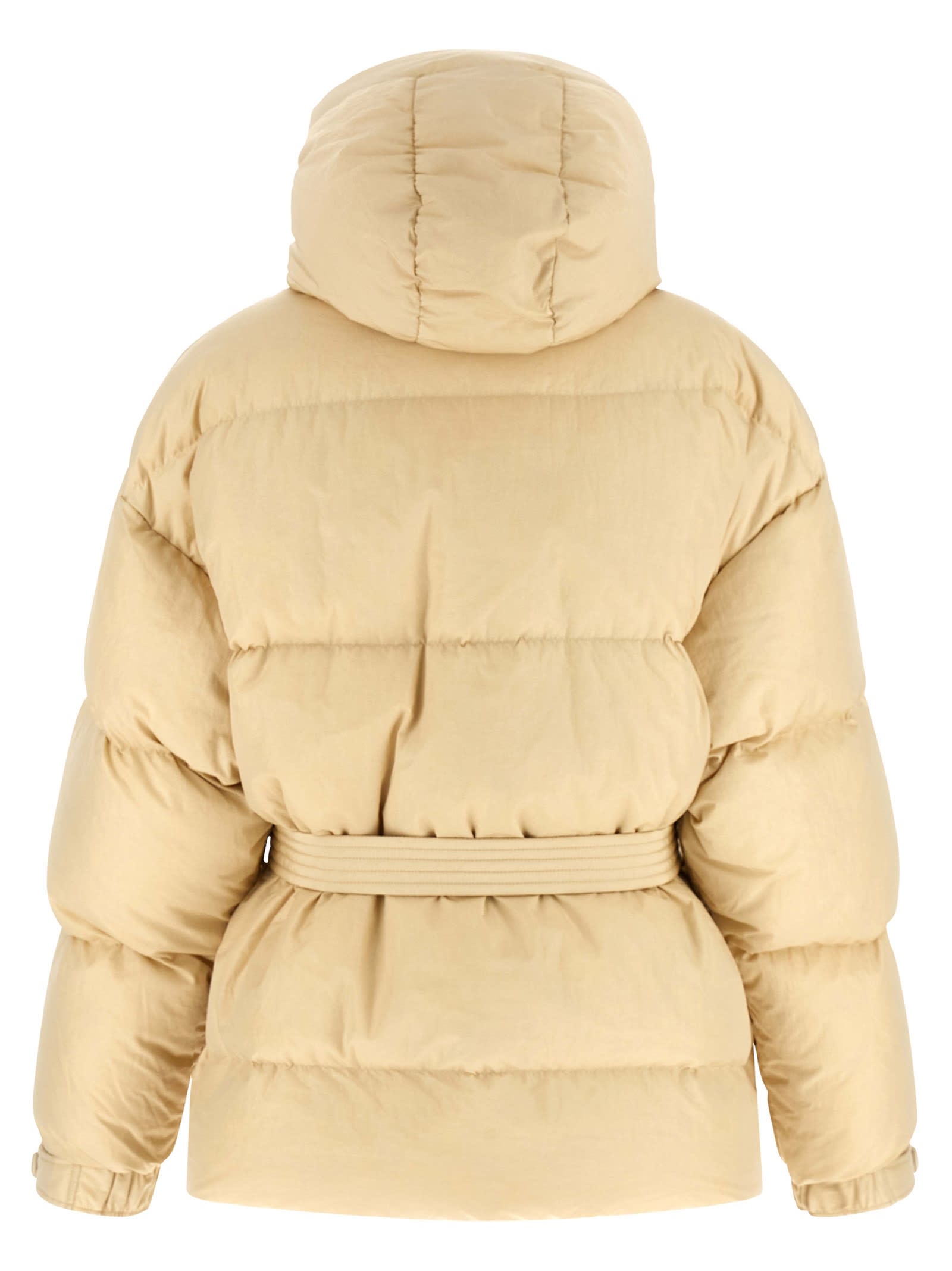 Ienki Ienki Michlin Puffer Jackets Beige In Nude