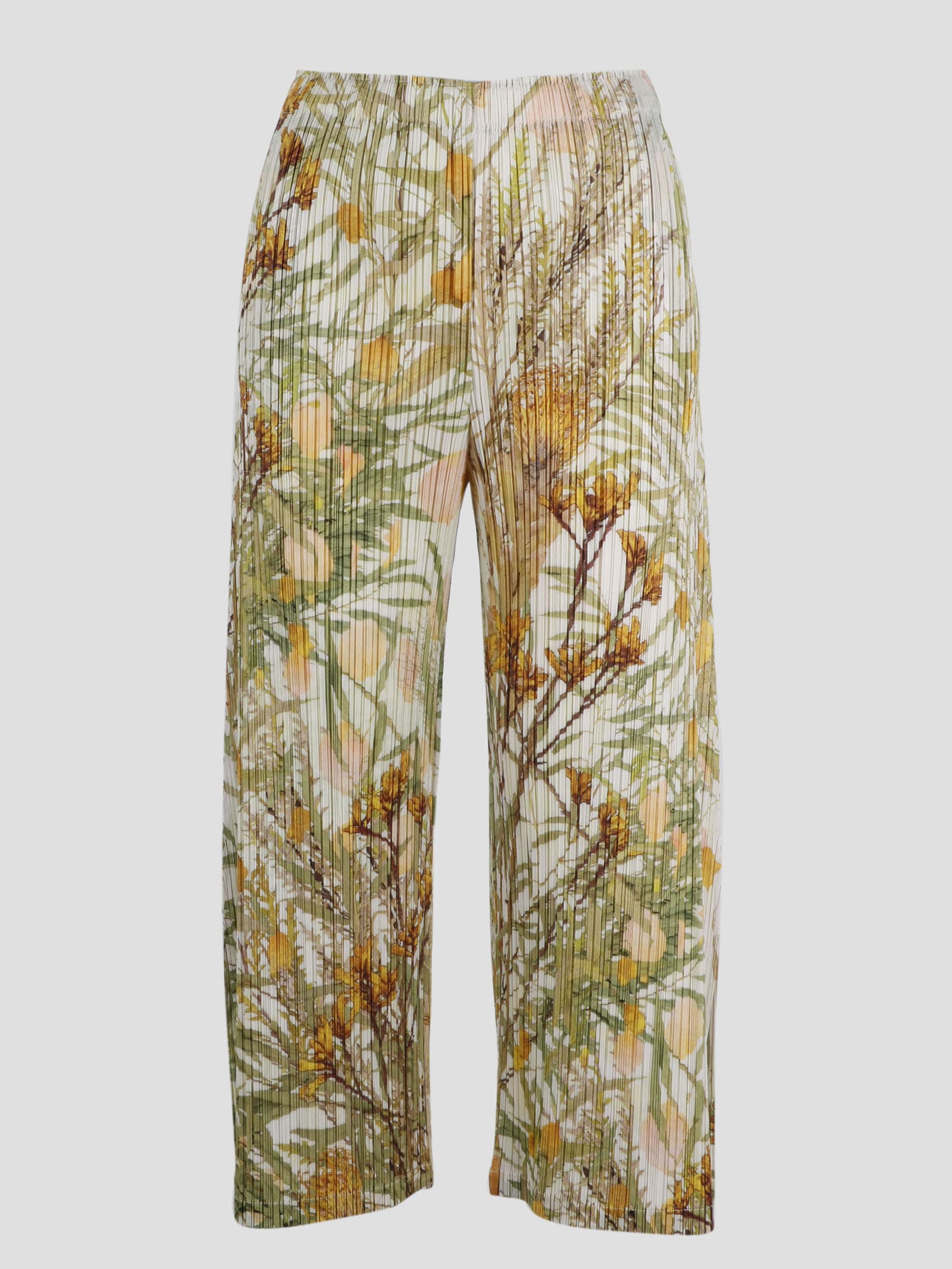 Issey Miyake Recollection Slim Pants In Multicolour