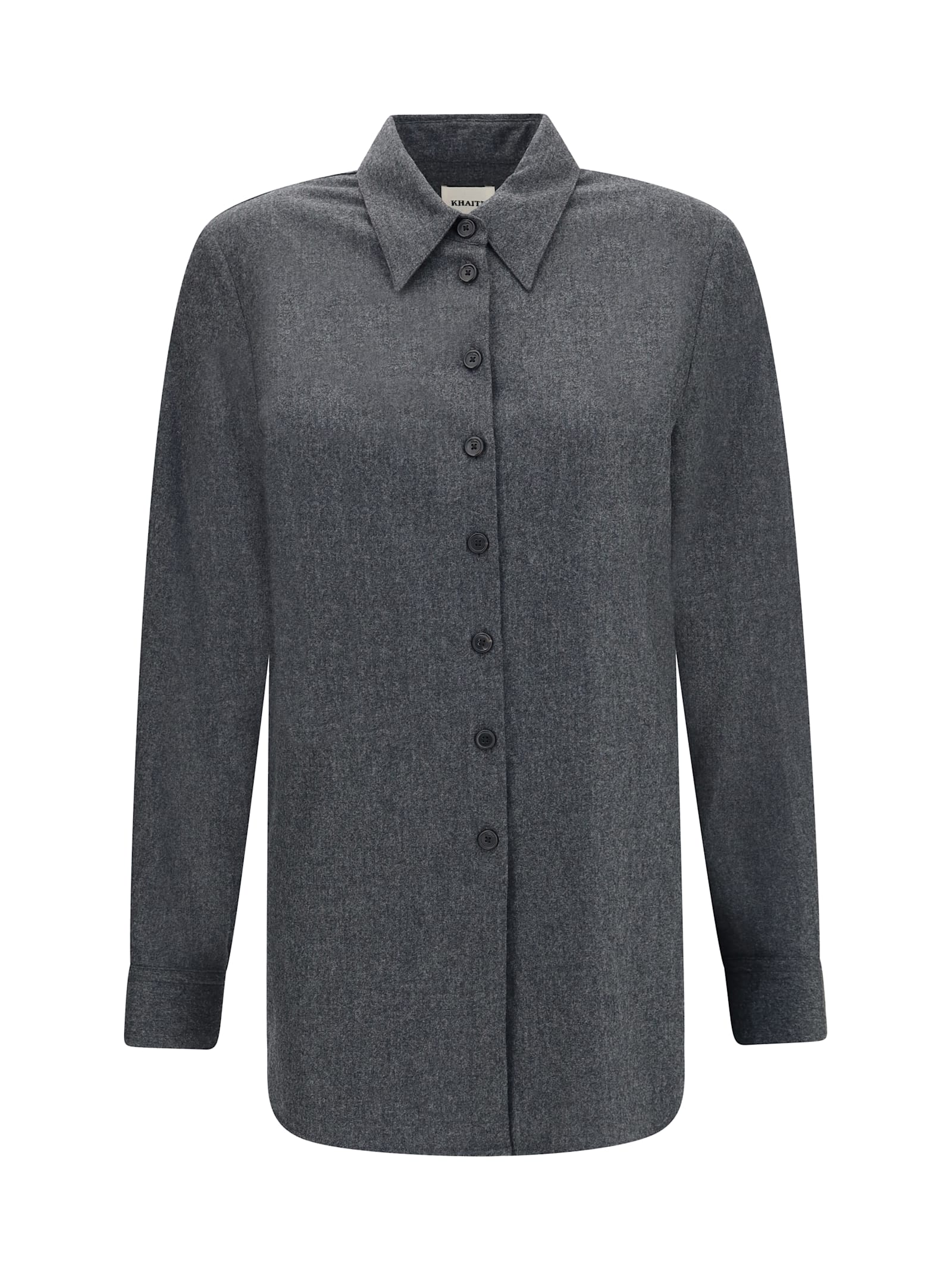 Khaite Auryn Shirt In Gray