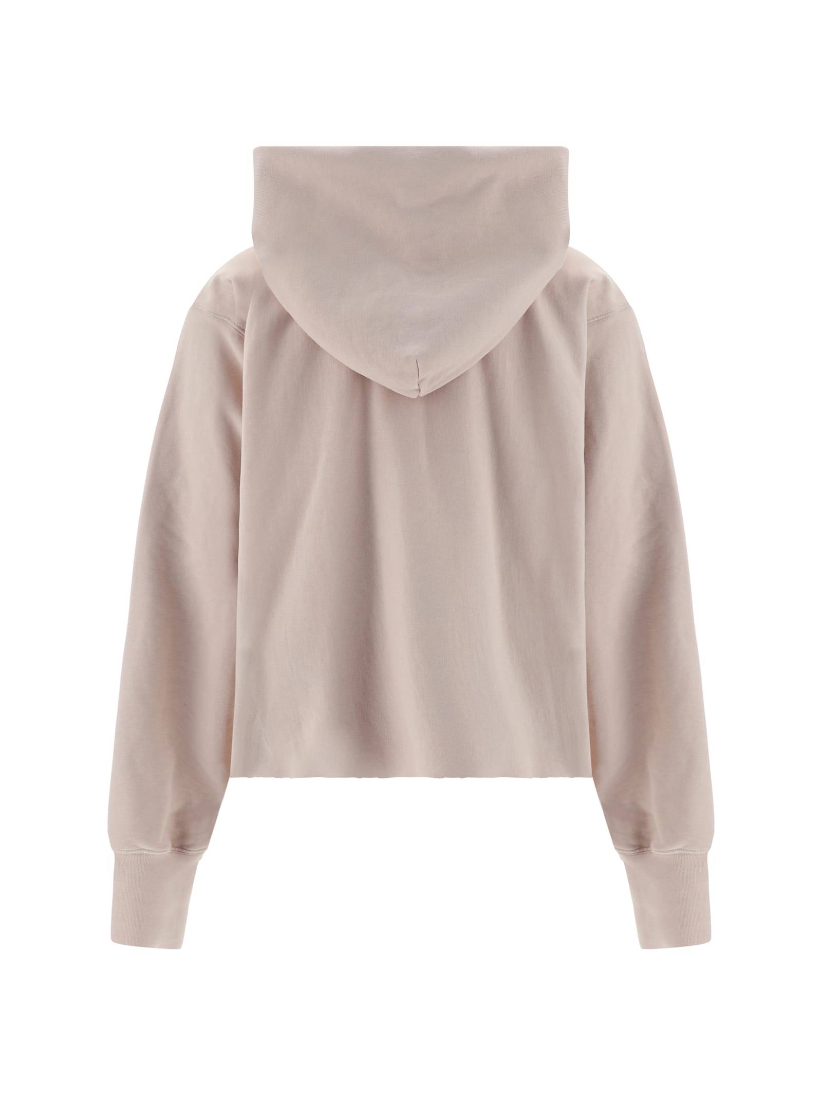 Maison Margiela Logo Sweatshirt In Pink