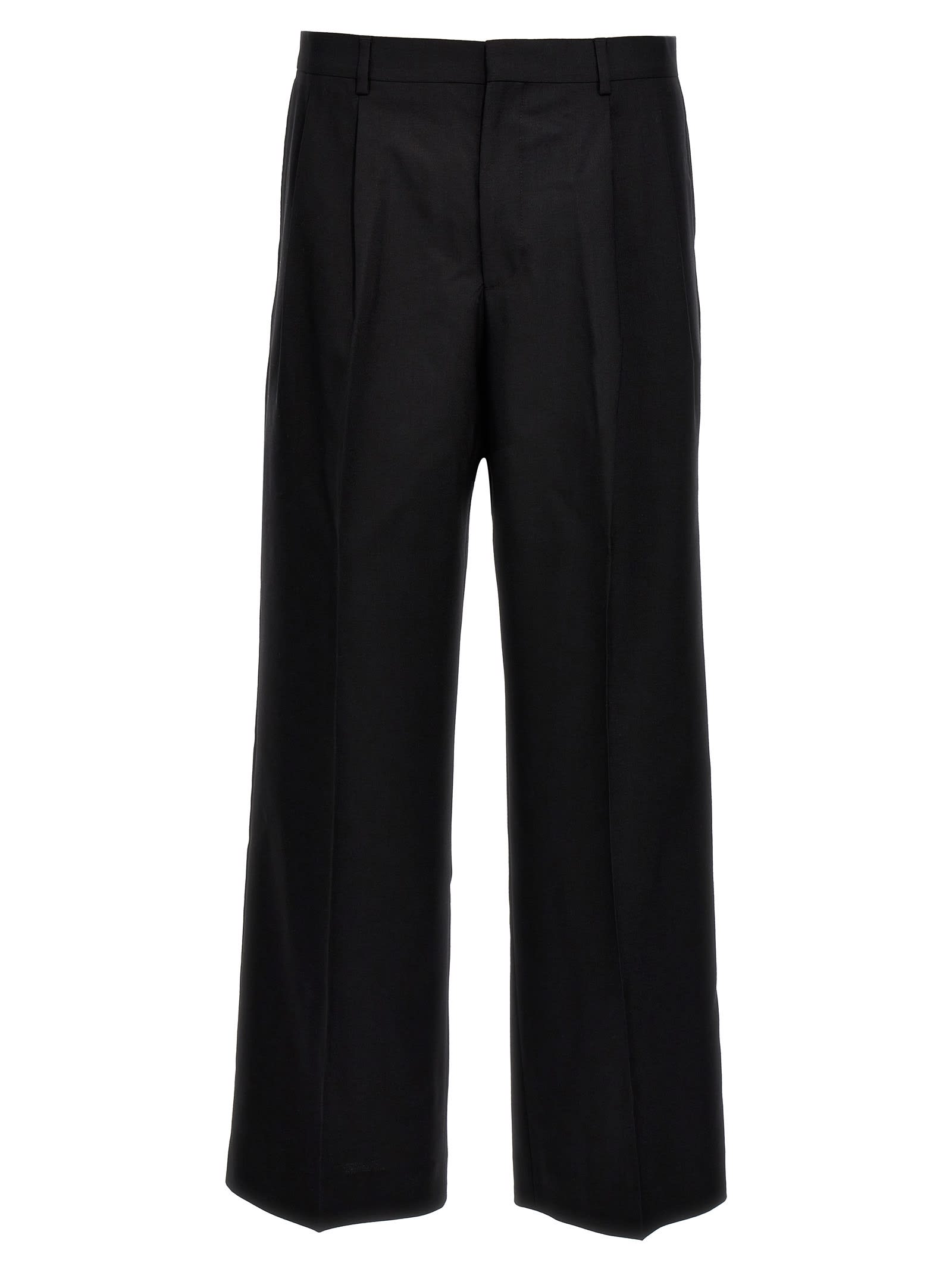 SUNFLOWER WIDE PLEATED PANTS