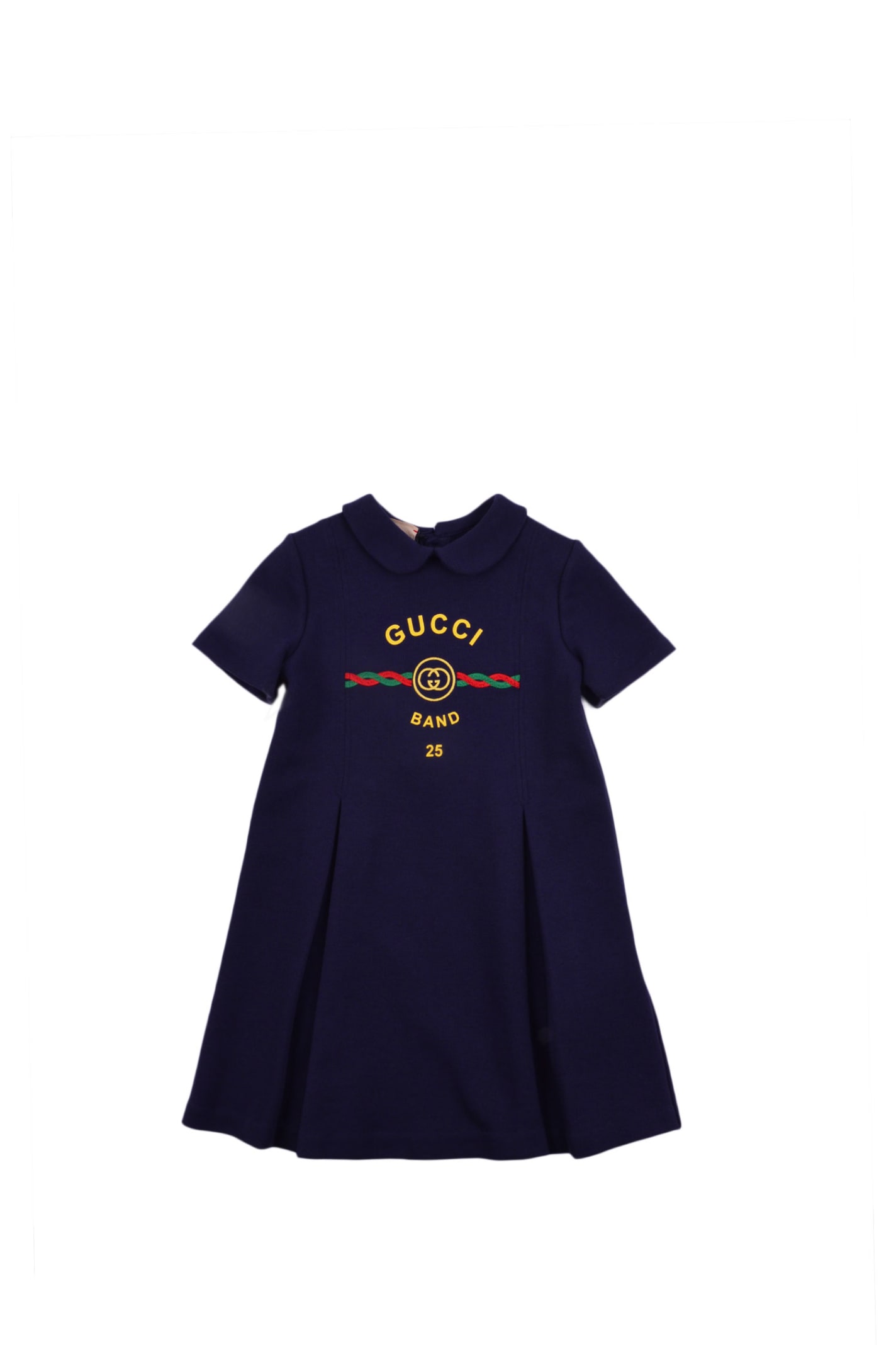Gucci Printed Dress In Fleece Cotton